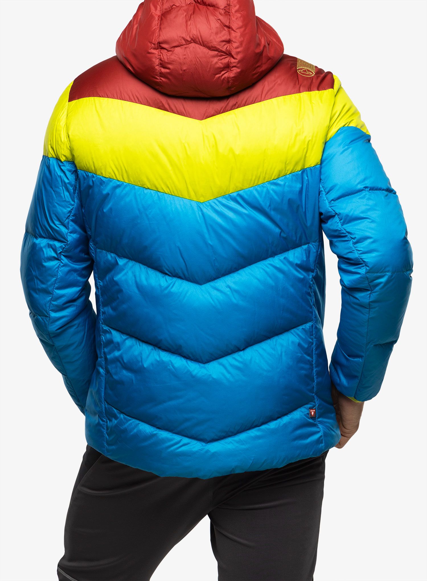 Puhovka La Sportiva Nature Down Jkt - electric blue/lime punch