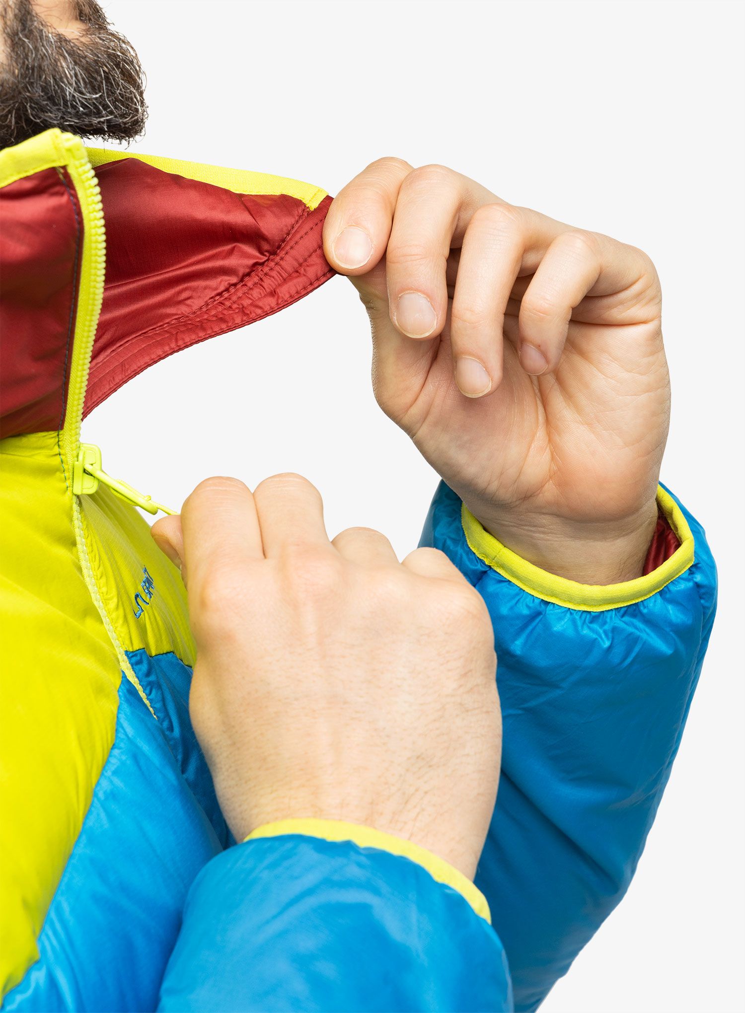 Puhovka La Sportiva Nature Down Jkt - electric blue/lime punch
