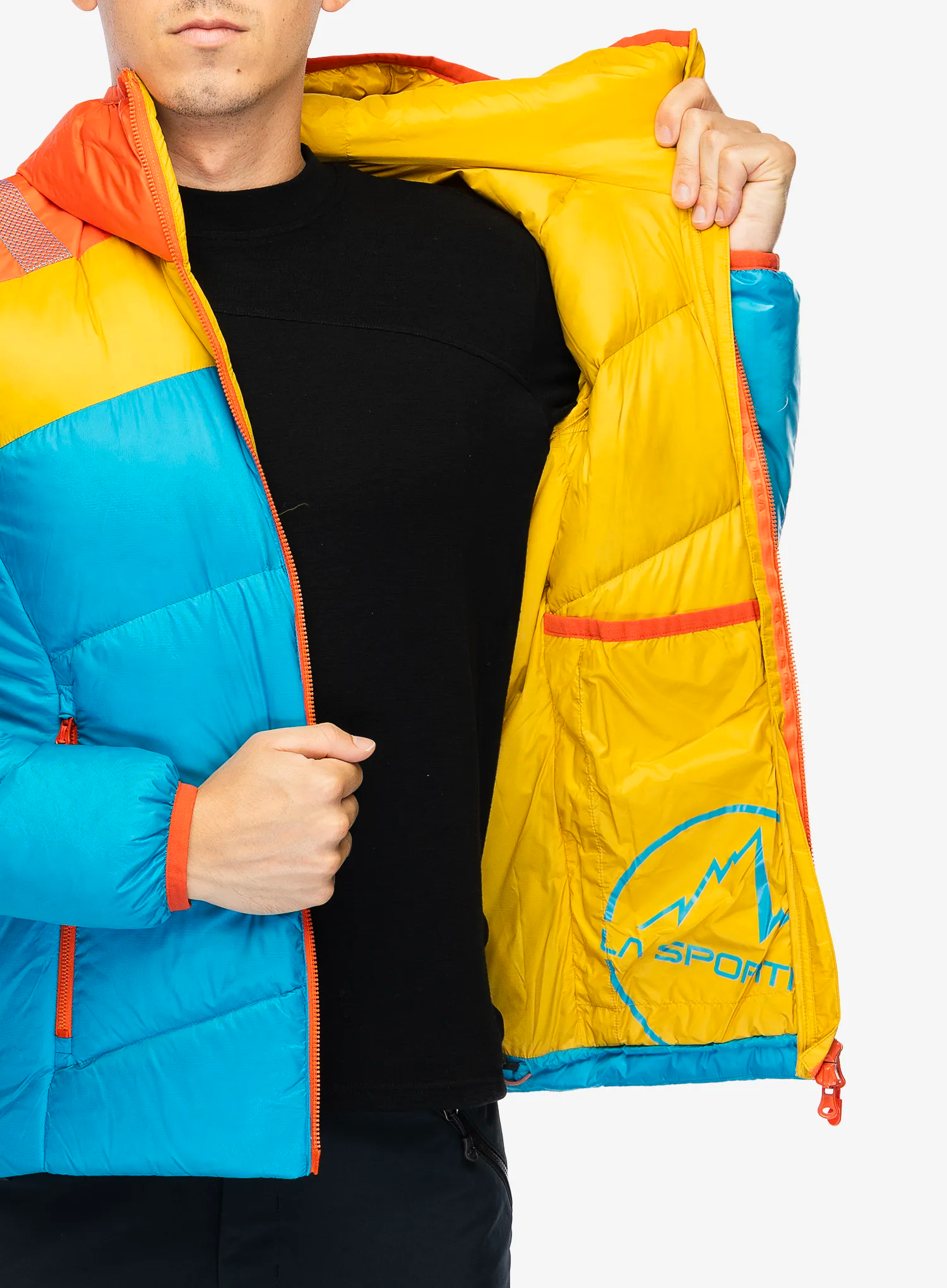 Puhovka La Sportiva Nature Down Jkt - tropic blue/bamboo