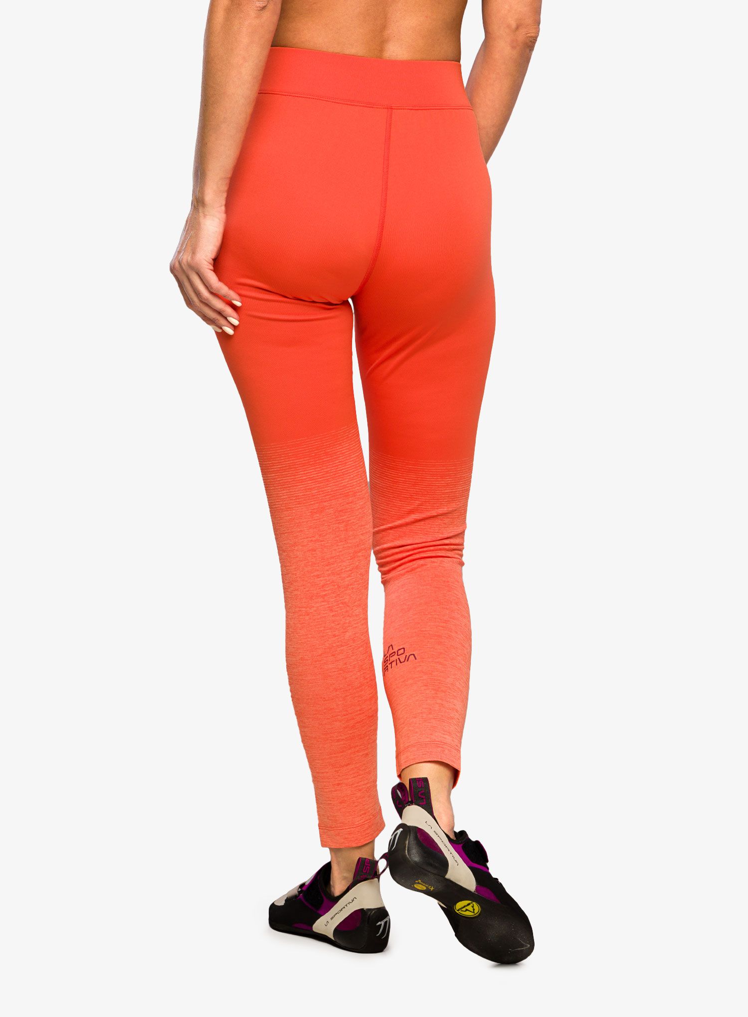 Ženske pajkice La Sportiva Patcha Leggins - cherry tomato/flamingo