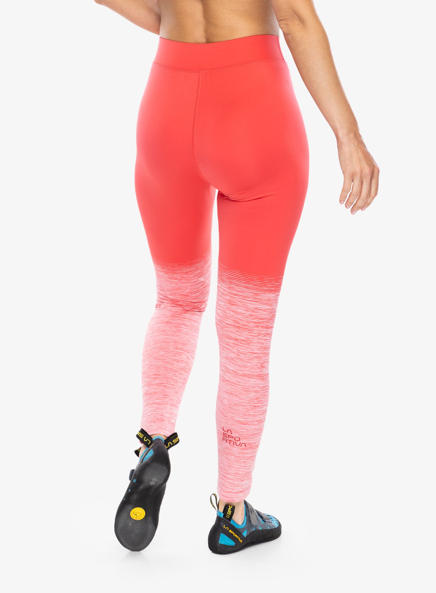 Plezalne pajkice La Sportiva Patcha Leggins - hibiscus/white