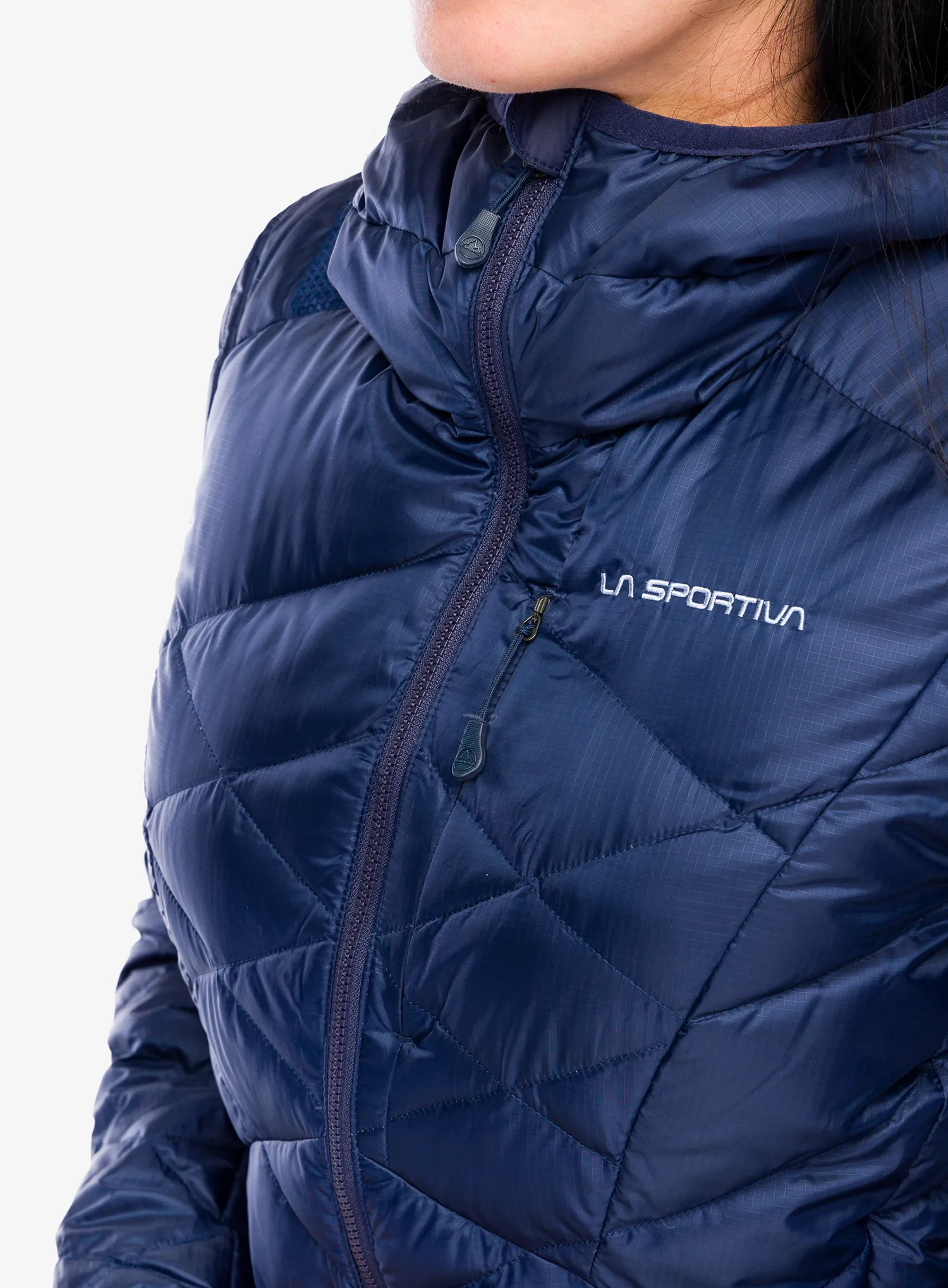 Ženska puhovka La Sportiva Pinnacle Down Jkt - deep sea/stone blue