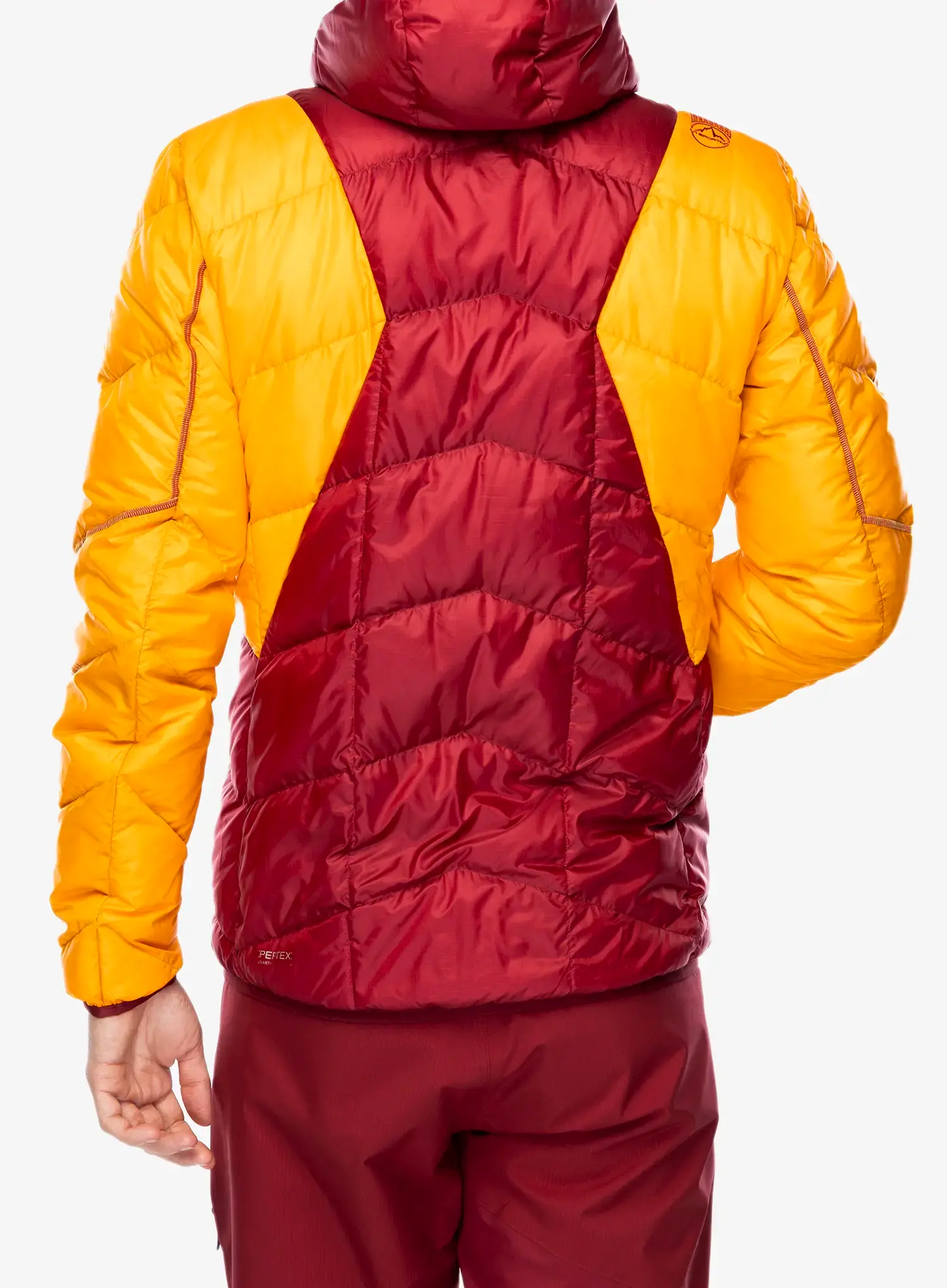 Puhovka La Sportiva Pinnacle Down Jkt - papaya/sangria