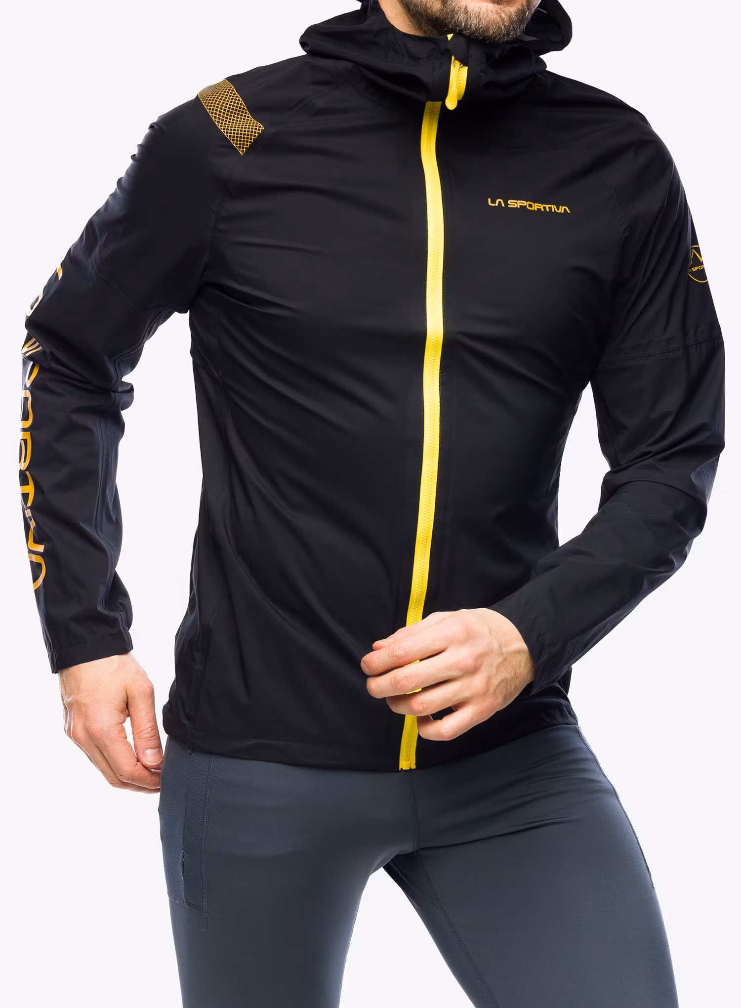 Jakna za tek La Sportiva Pocketshell Jacket - black