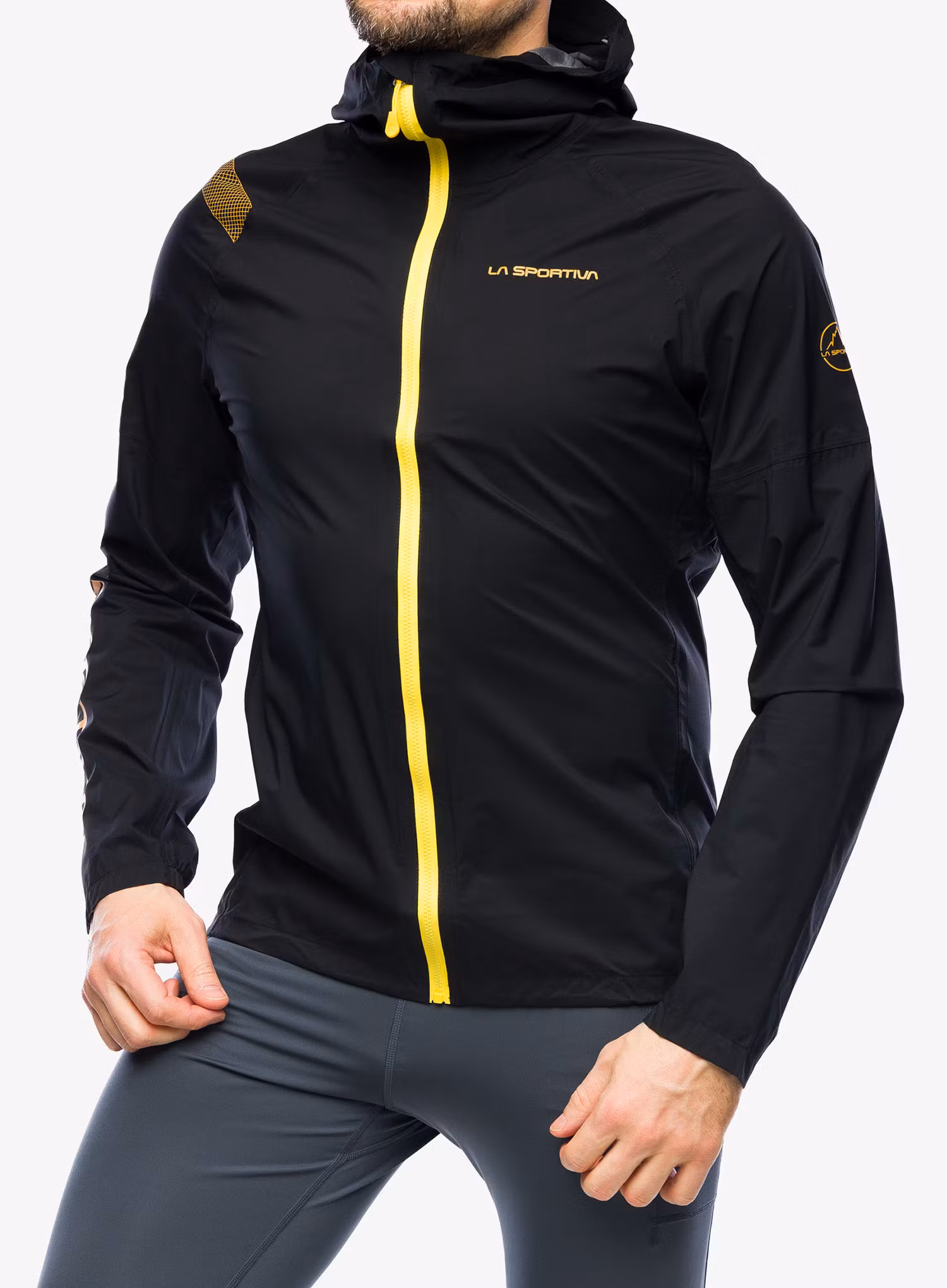 Jakna za tek La Sportiva Pocketshell Jacket - black