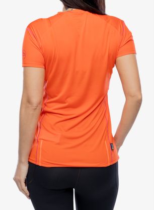 Ženska tekaška majica La Sportiva Resolute T-Shirt - cherry tomato/springtime