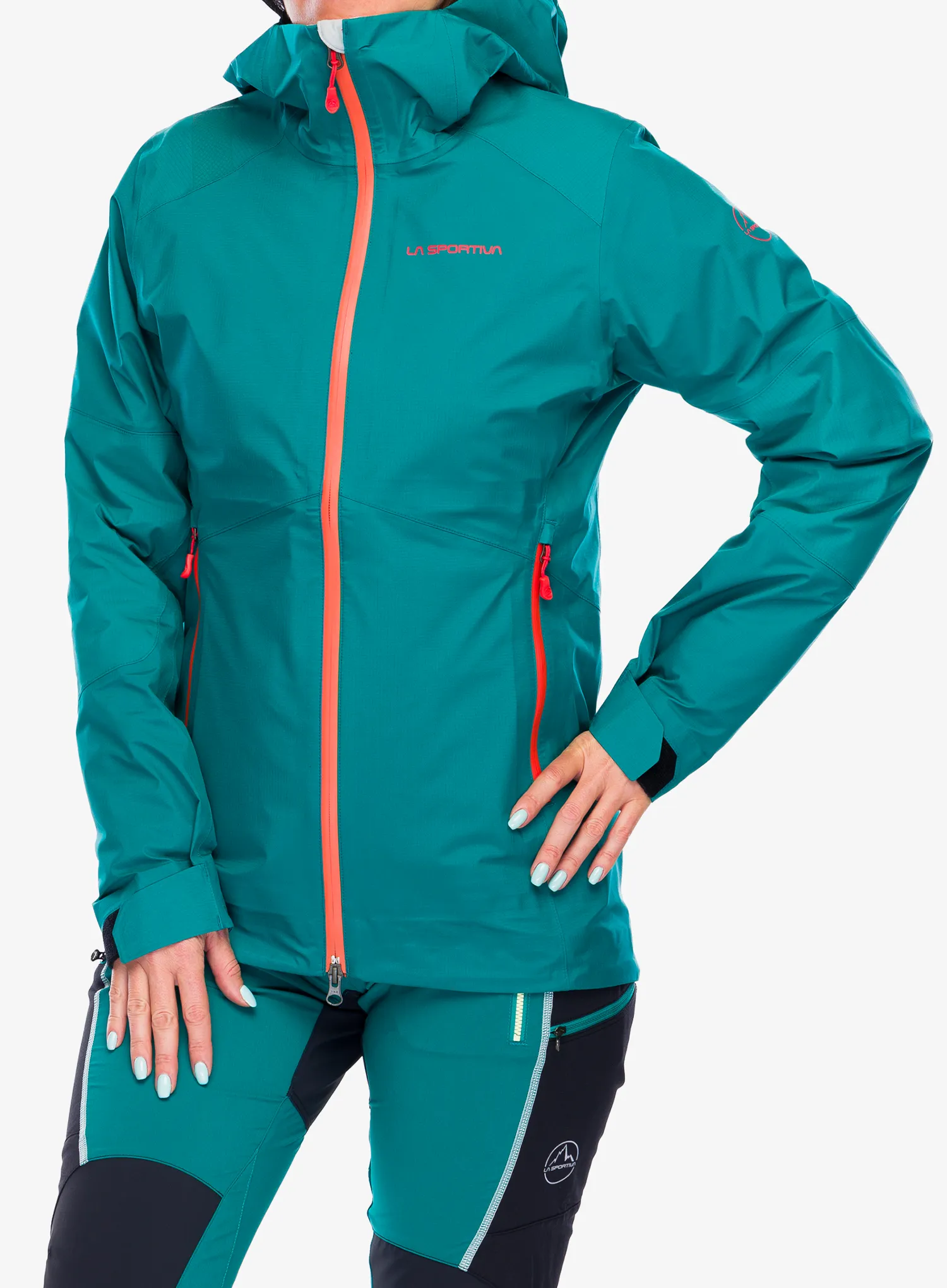 Ženska hardshell jakna La Sportiva Roseg GTX Jacket - everglade