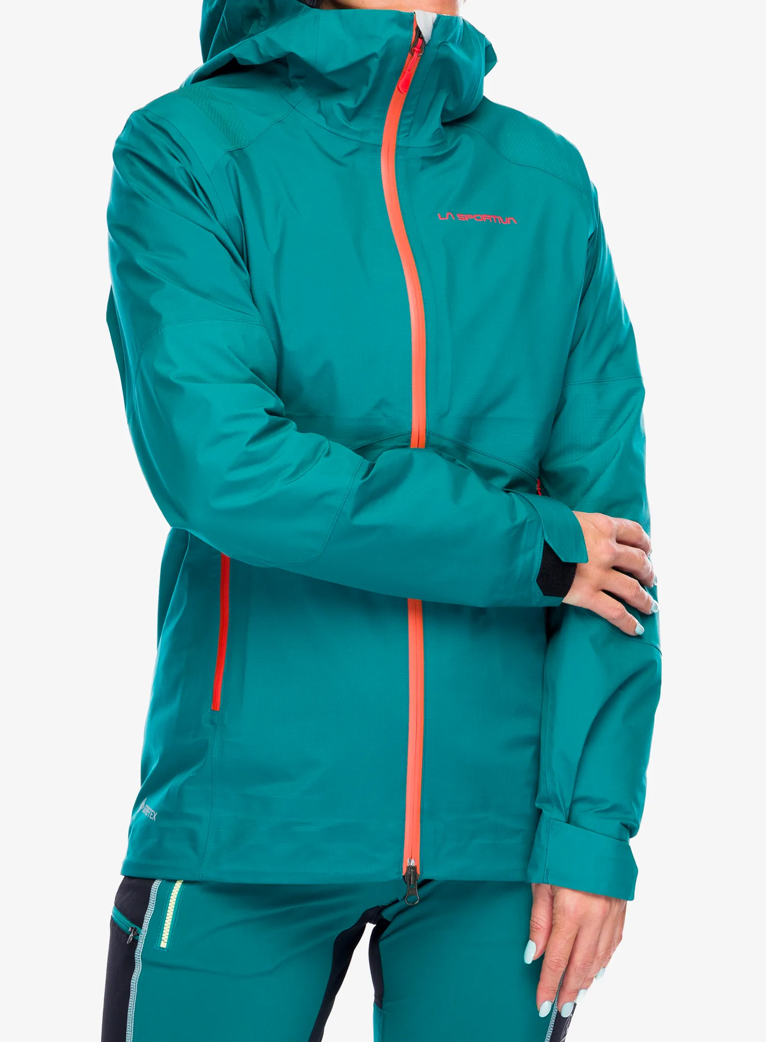 Ženska hardshell jakna La Sportiva Roseg GTX Jacket - everglade