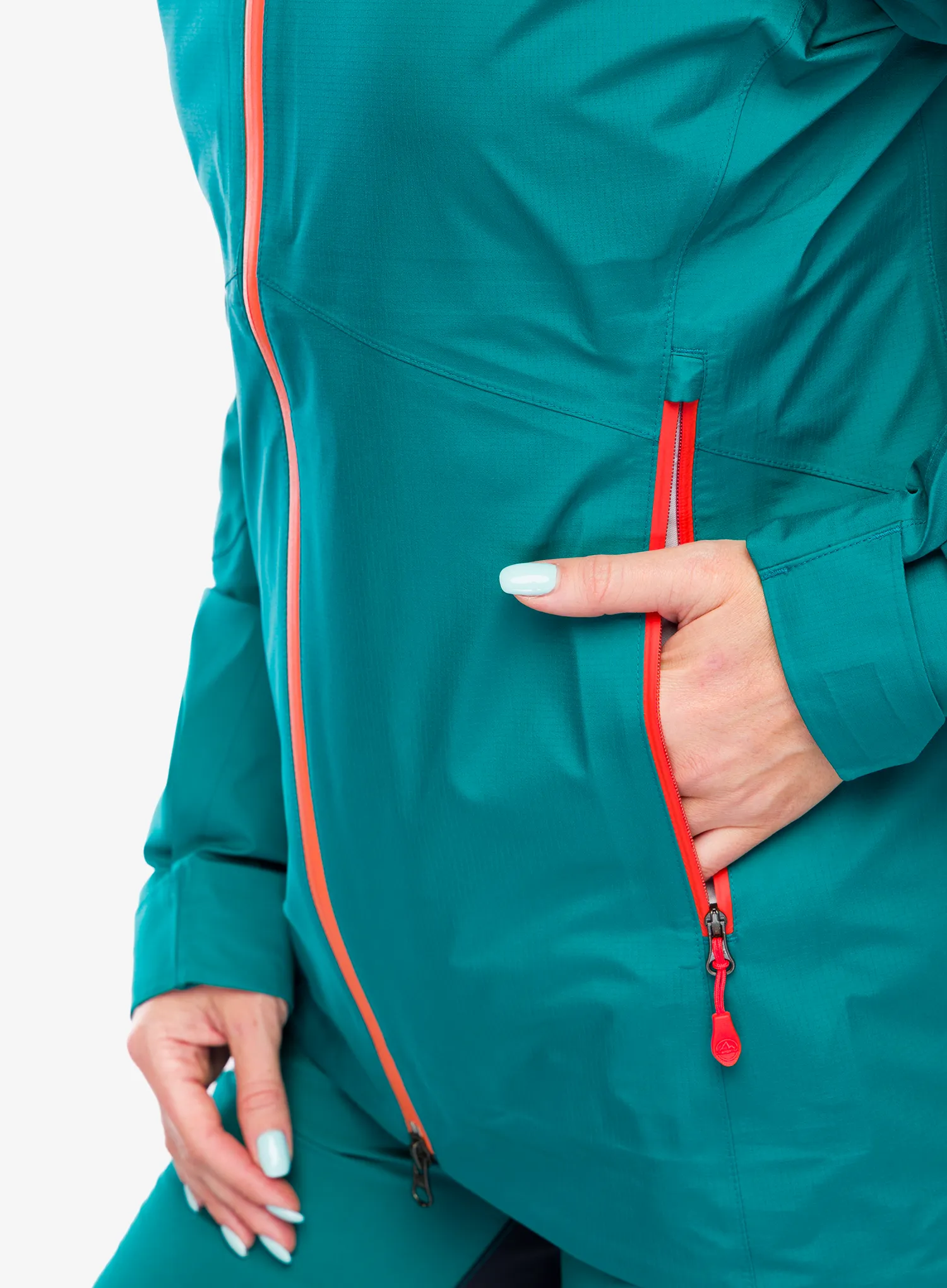 Ženska hardshell jakna La Sportiva Roseg GTX Jacket - everglade
