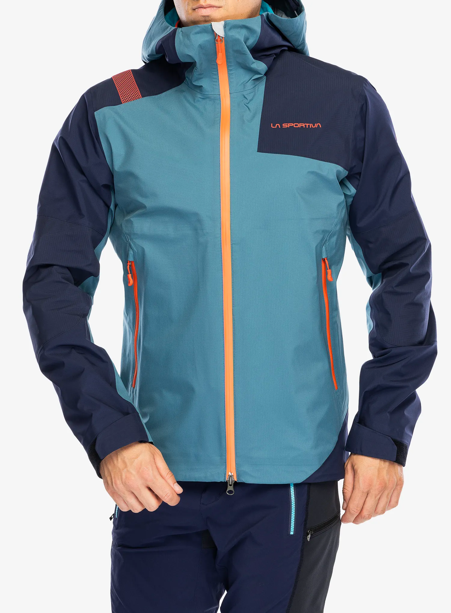 Nepremočljiva jakna La Sportiva Roseg GTX Jacket - hurricane/deep sea