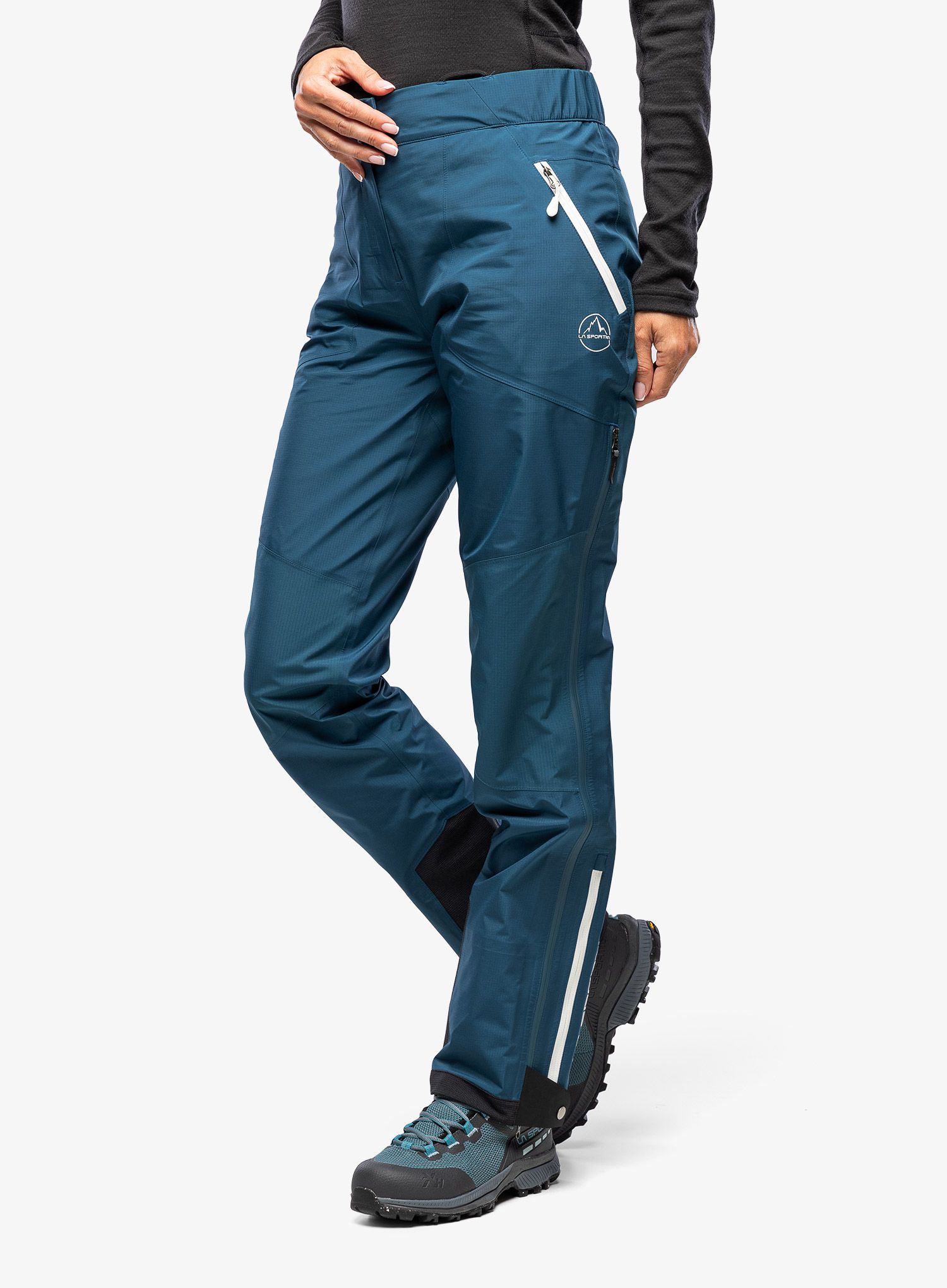 Ženske GORE-TEX hlače La Sportiva Roseg GTX Pant - storm blue/white