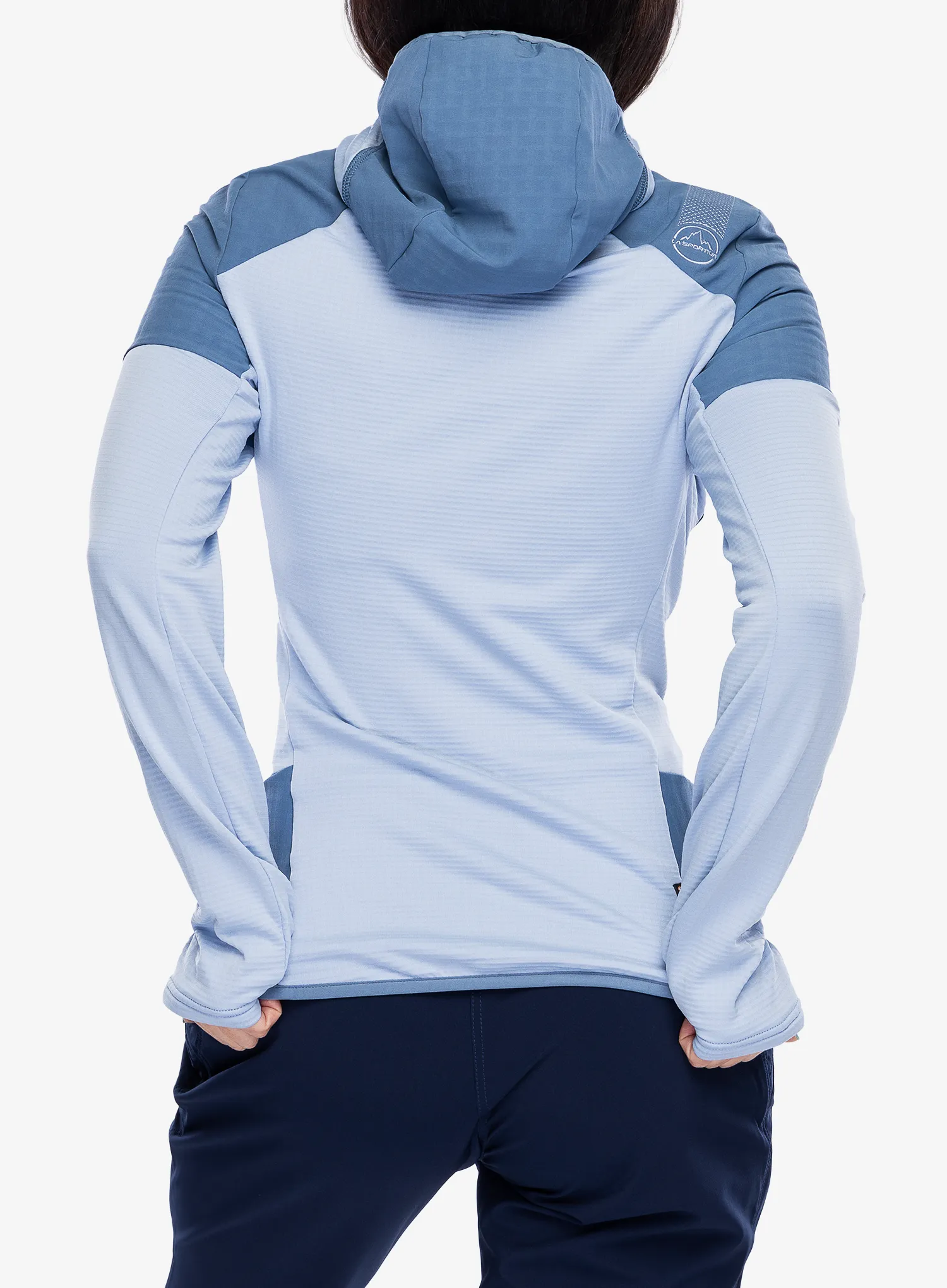 Ženska jopa s kapuco La Sportiva Session Tech Hoody - moonlight/stone blue