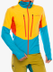 Jopica s kapuco La Sportiva Session Tech Hoody - tropic blue/bamboo