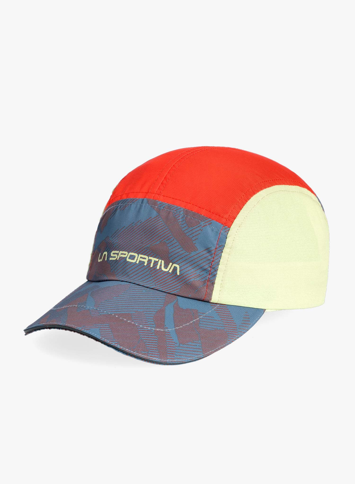 Tekaška kapa s šiltom La Sportiva Skyline Cap - moonlight/zest