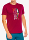 Majica s potiskom La Sportiva Solution T-Shirt - sangria