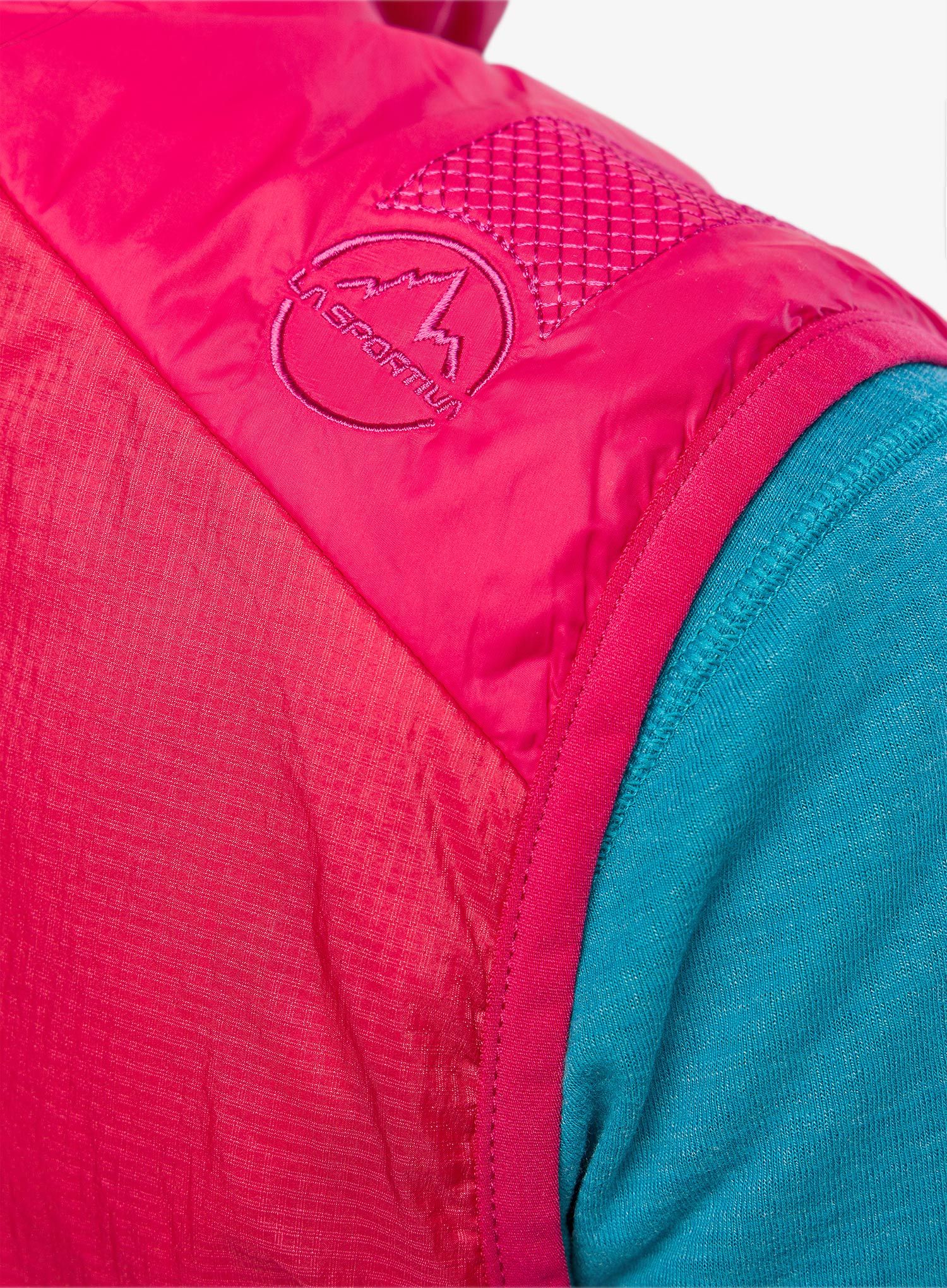 Ženski brezrokavnik La Sportiva Spark Primaloft Vest - cerise