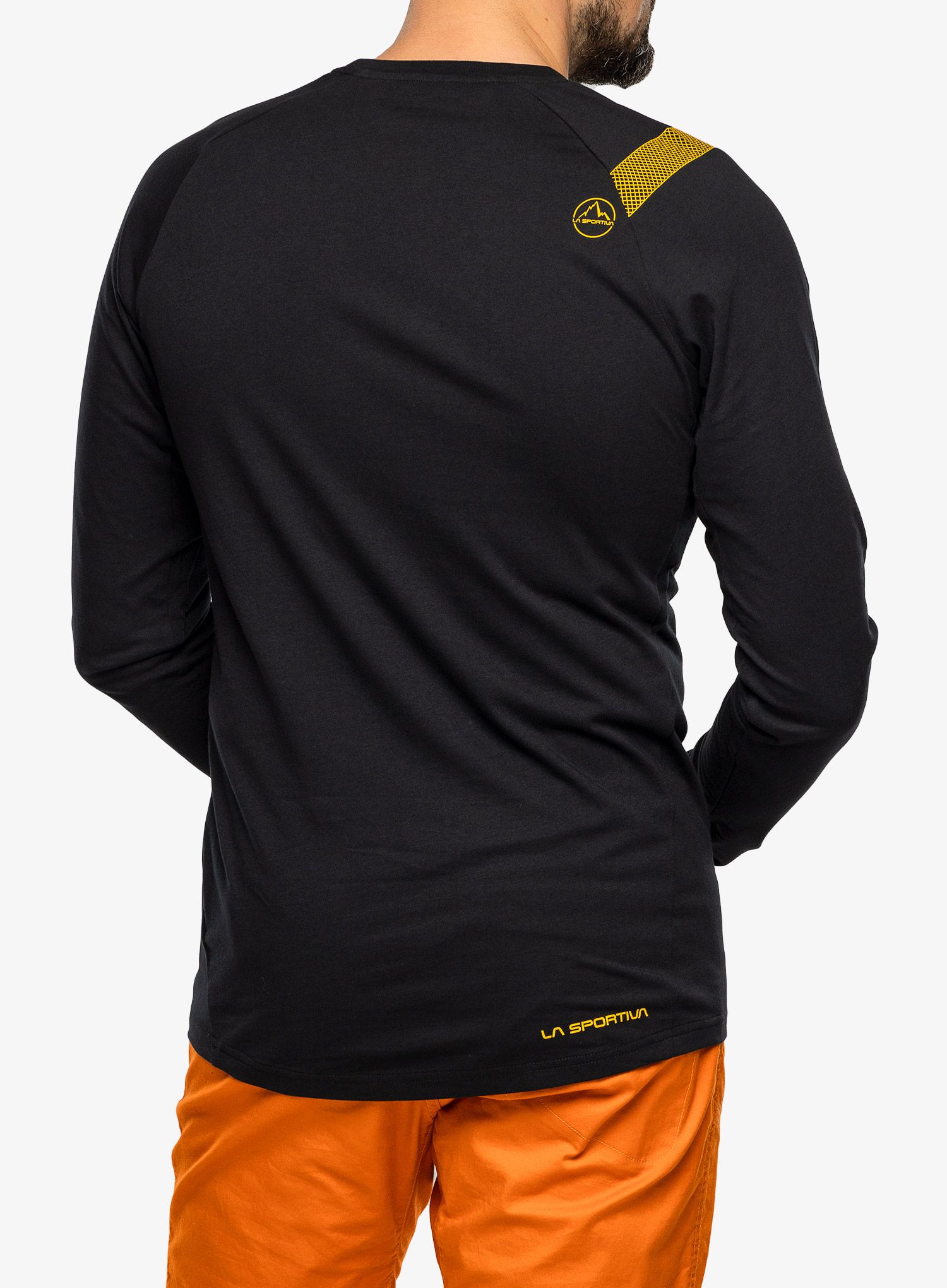 Majica z dolgimi rokavi La Sportiva Stripe Cube Long Sleeve - black