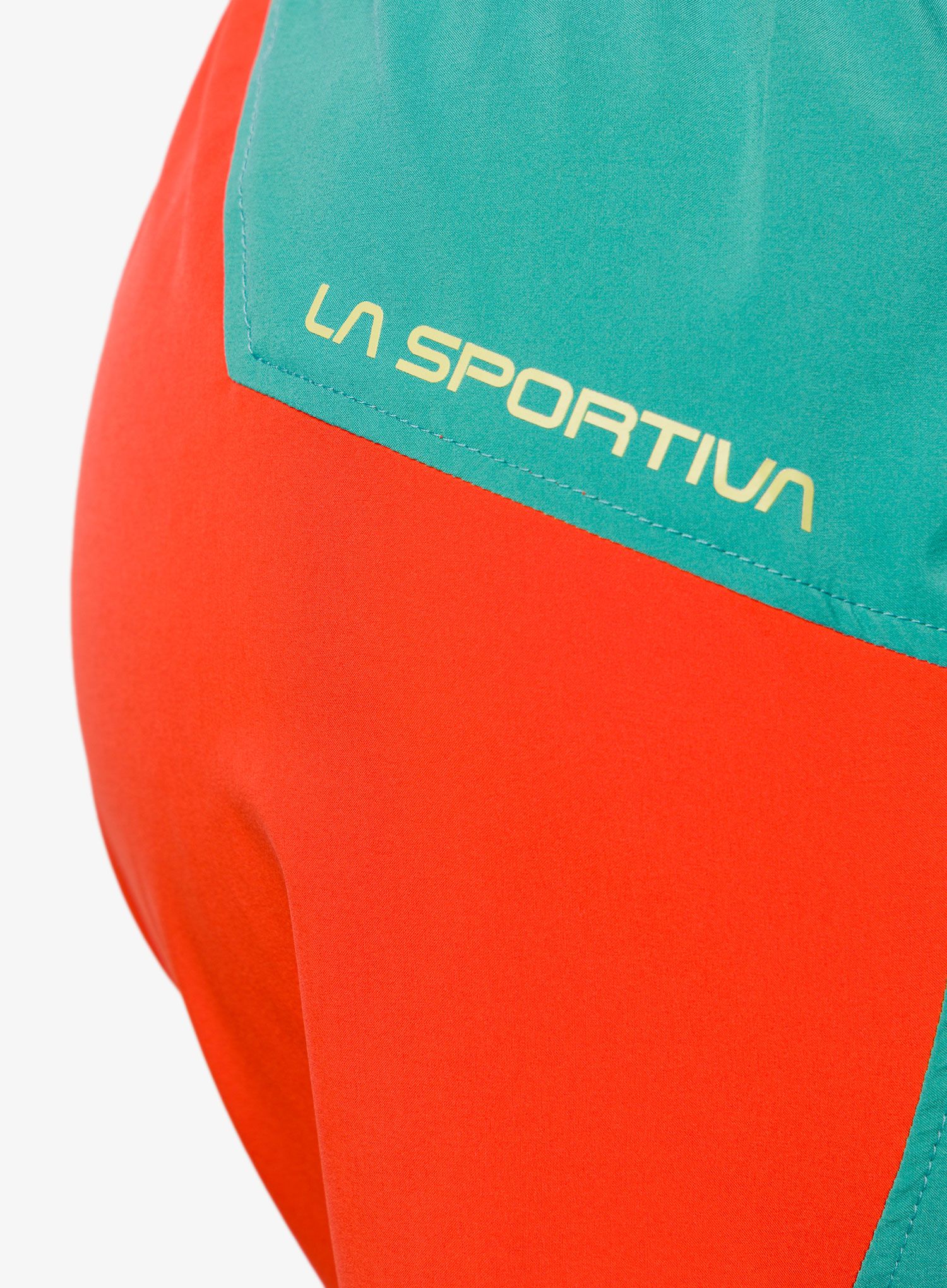 Ženske tekaške kratke hlače La Sportiva Sudden Short  - lagoon/cherry tomato