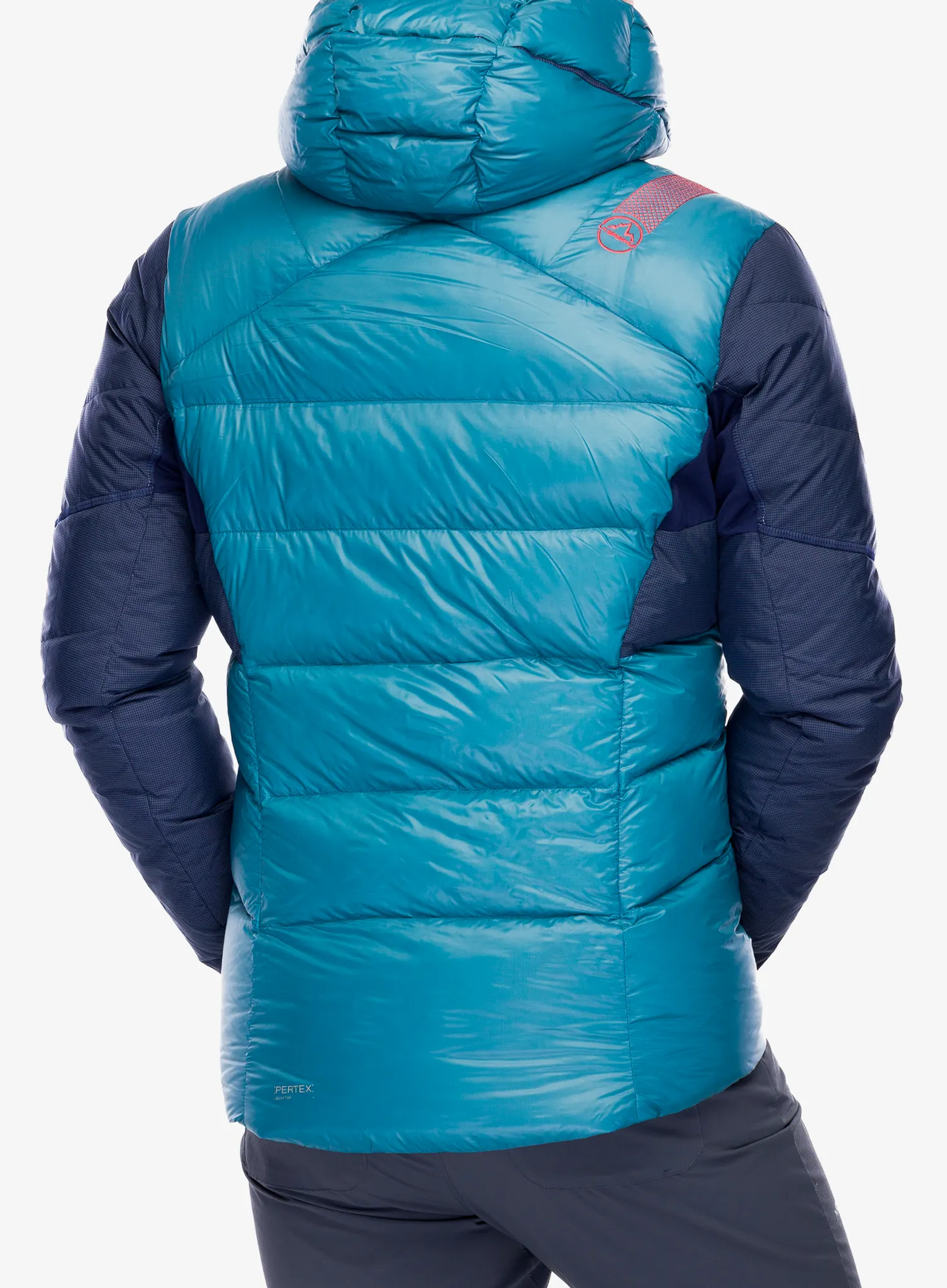 Puhovka La Sportiva Supercouloir 1000 Down Jacket - hurricane/deep sea