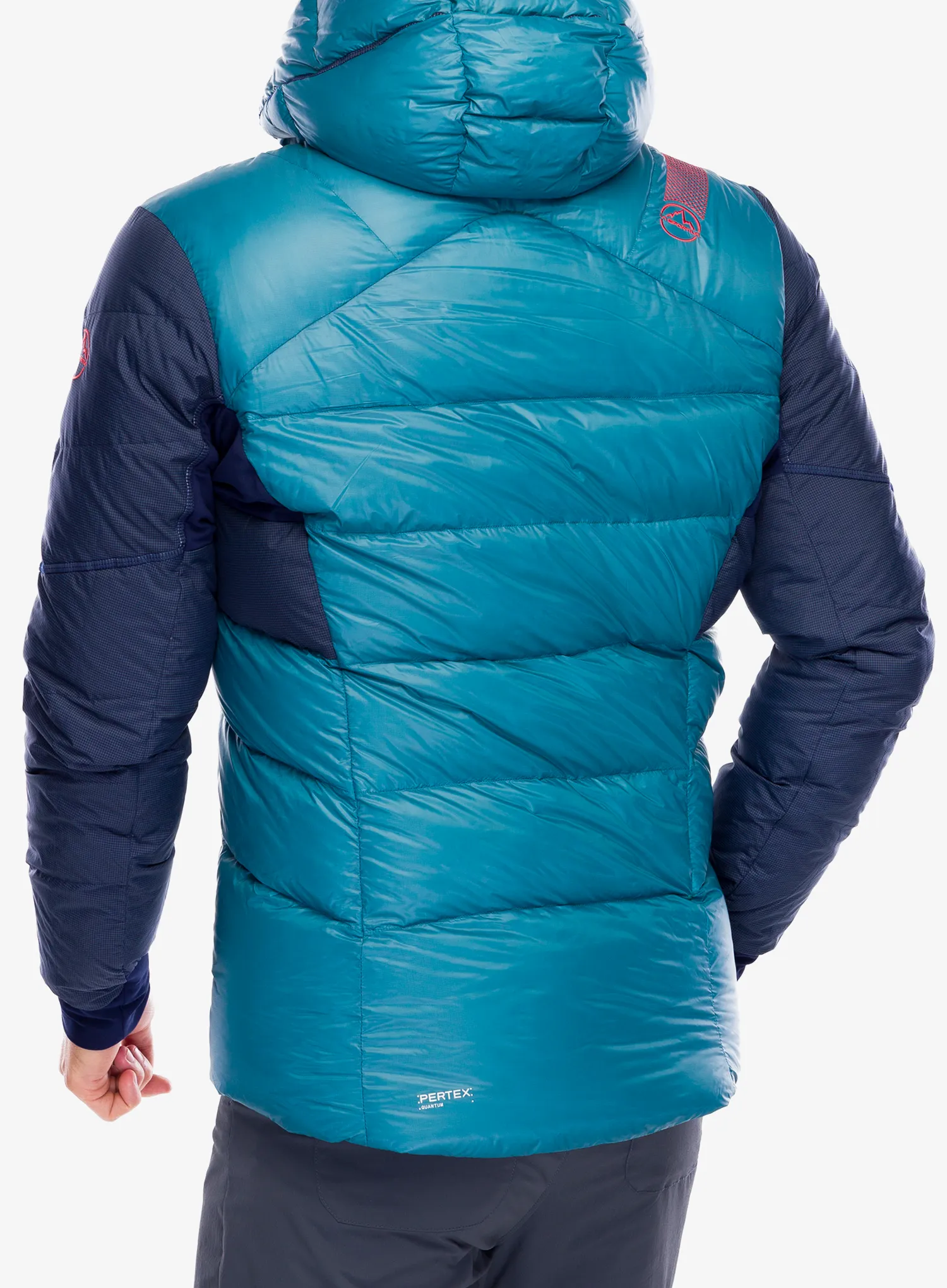 Puhovka La Sportiva Supercouloir 1000 Down Jacket - hurricane/deep sea