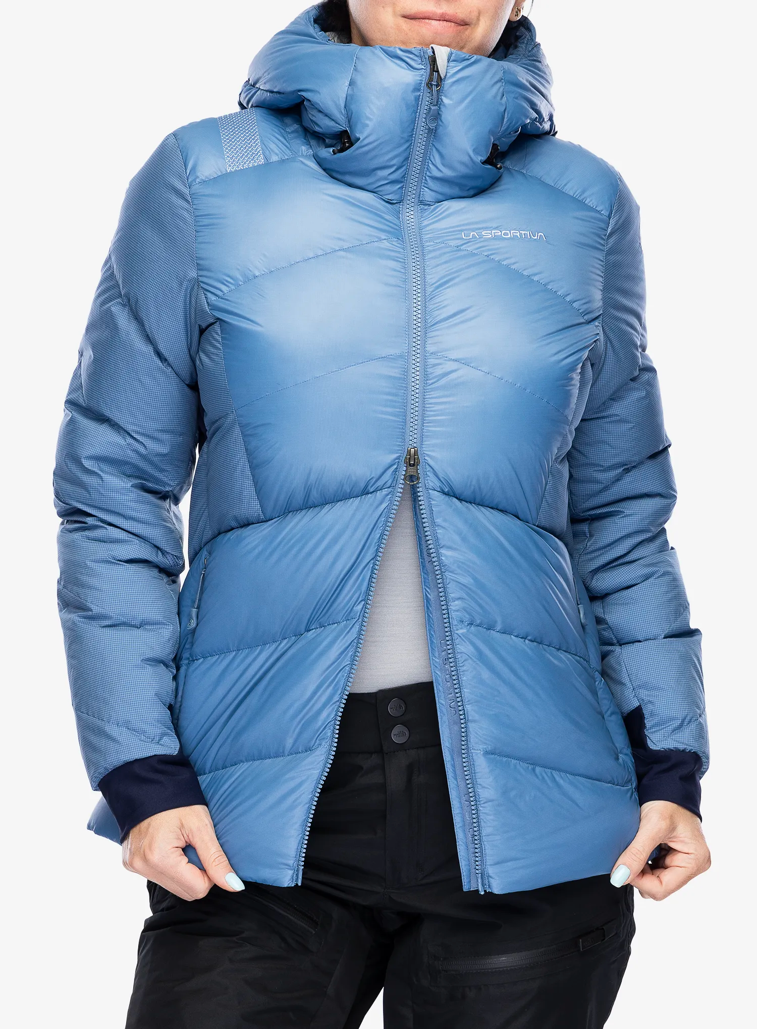 Ženska puhovka La Sportiva Supercouloir 1000 Down Jacket - moonlight/stone blue
