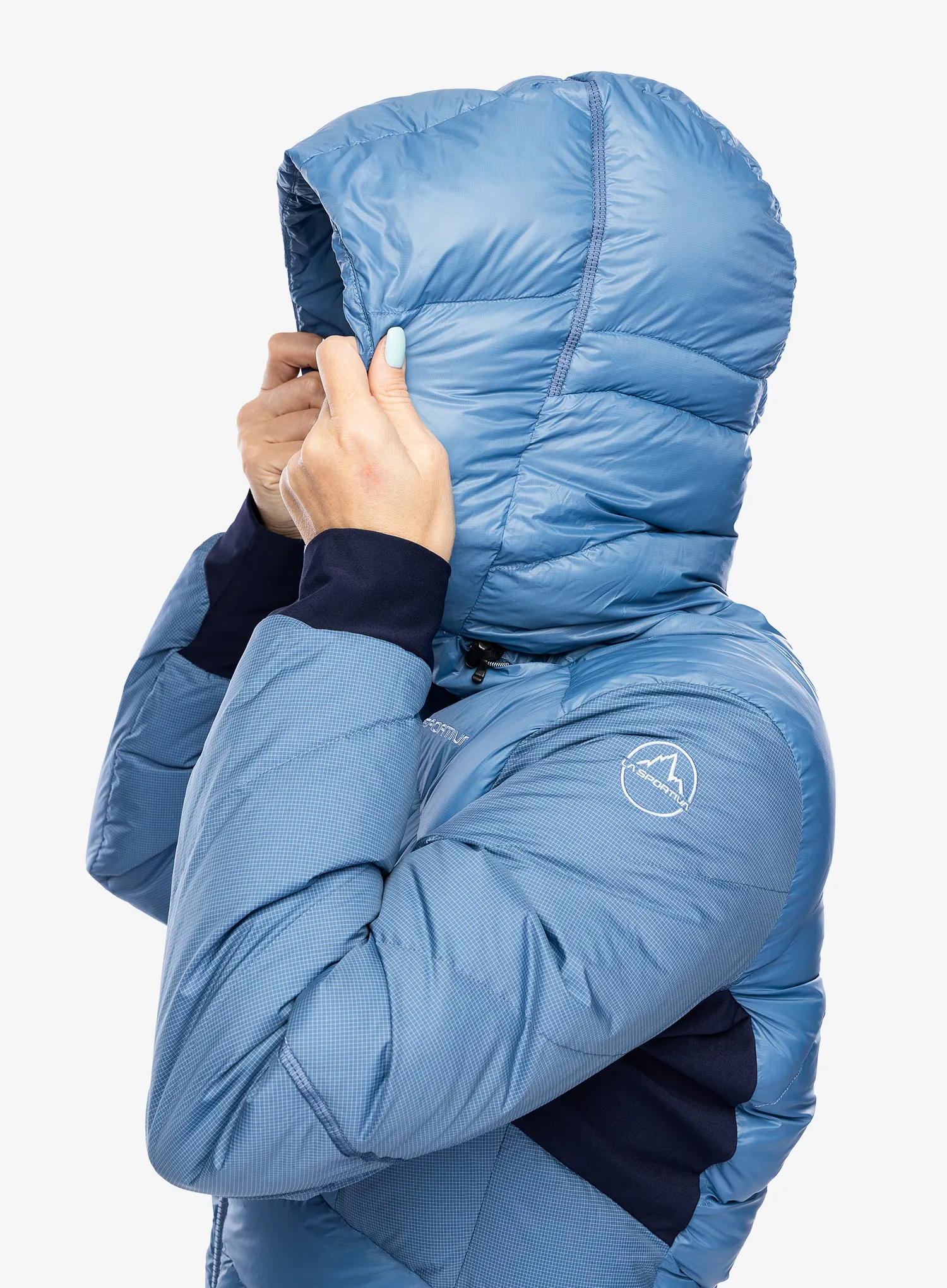 Ženska puhovka La Sportiva Supercouloir 1000 Down Jacket - moonlight/stone blue