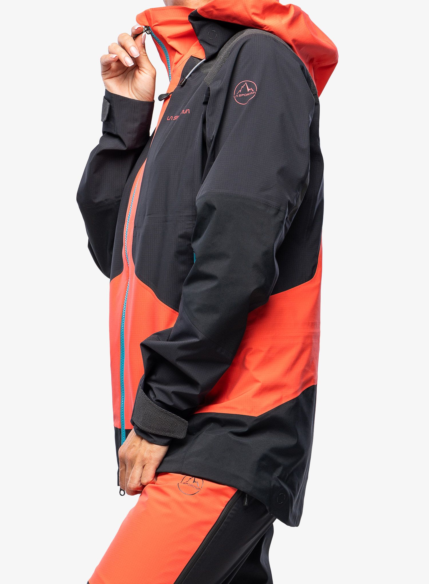 Ženska hardshell jakna La Sportiva Supercouloir GTX Pro Jkt - hibiscus/black