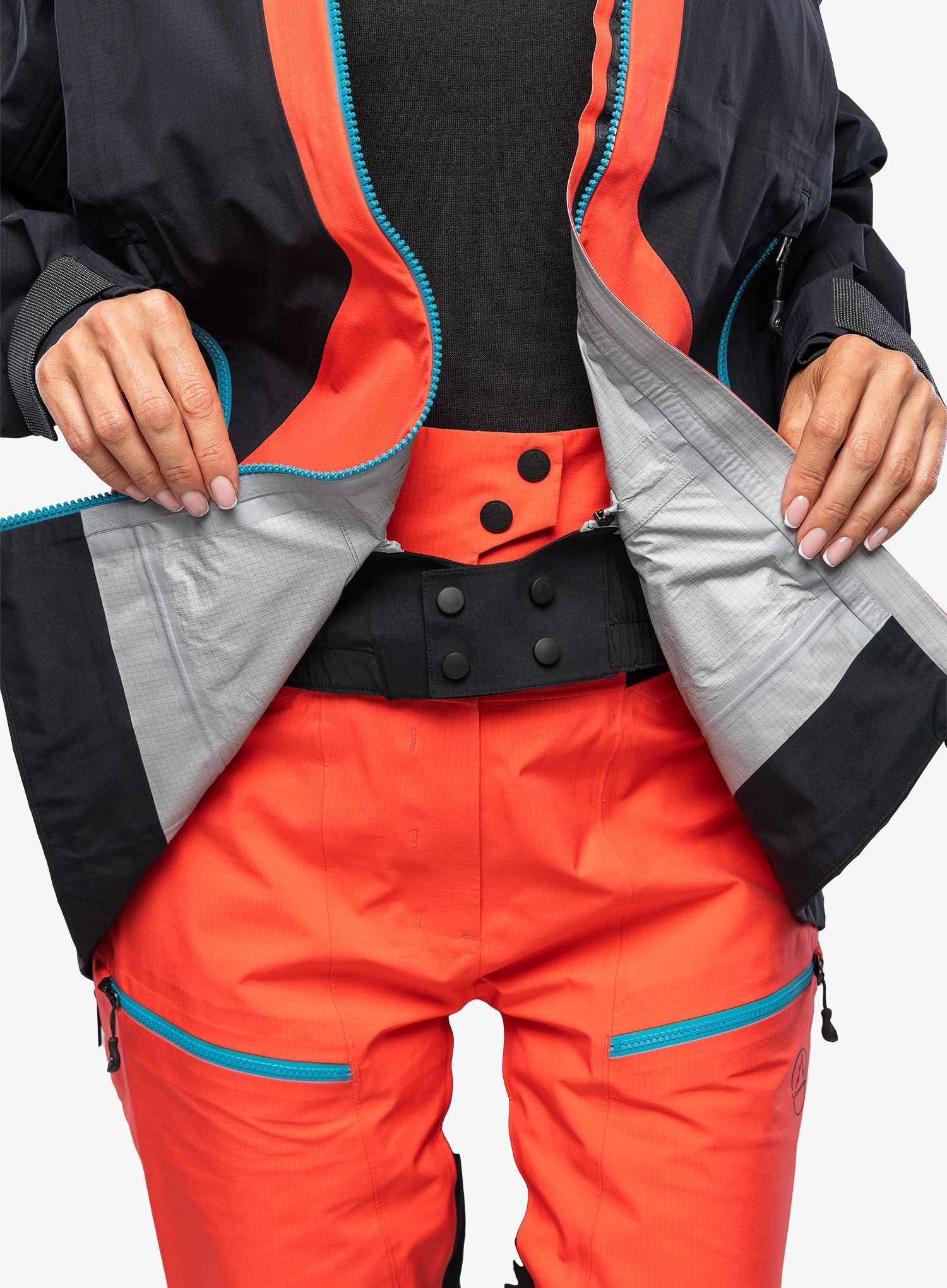 Ženska hardshell jakna La Sportiva Supercouloir GTX Pro Jkt - hibiscus/black