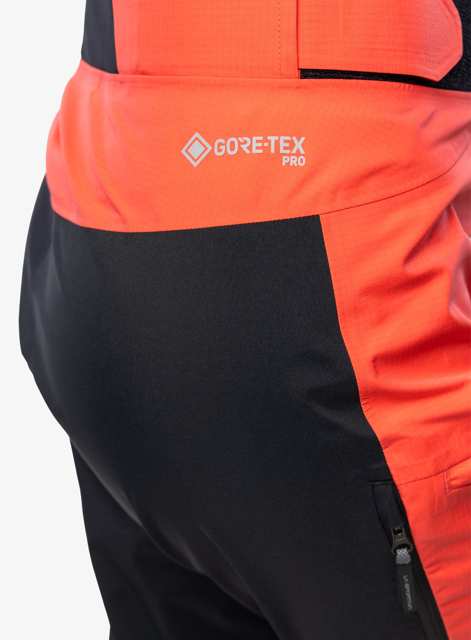 Ženske GORE-TEX hlače La Sportiva Supercouloir GTX Pro Pant - hibiscus/black