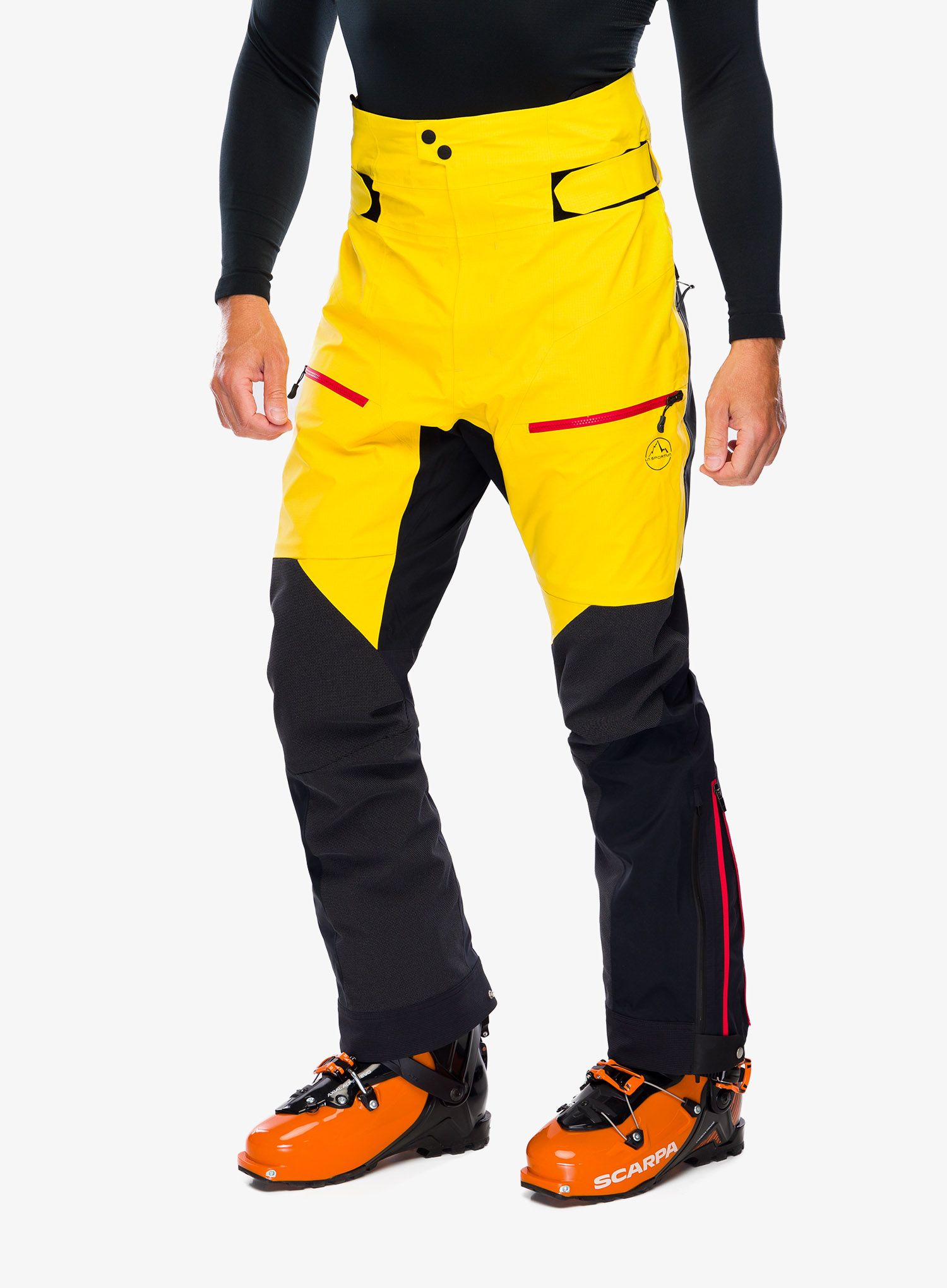 Nepremočljive hlače La Sportiva Supercouloir GTX Pro Pant - yellow/black