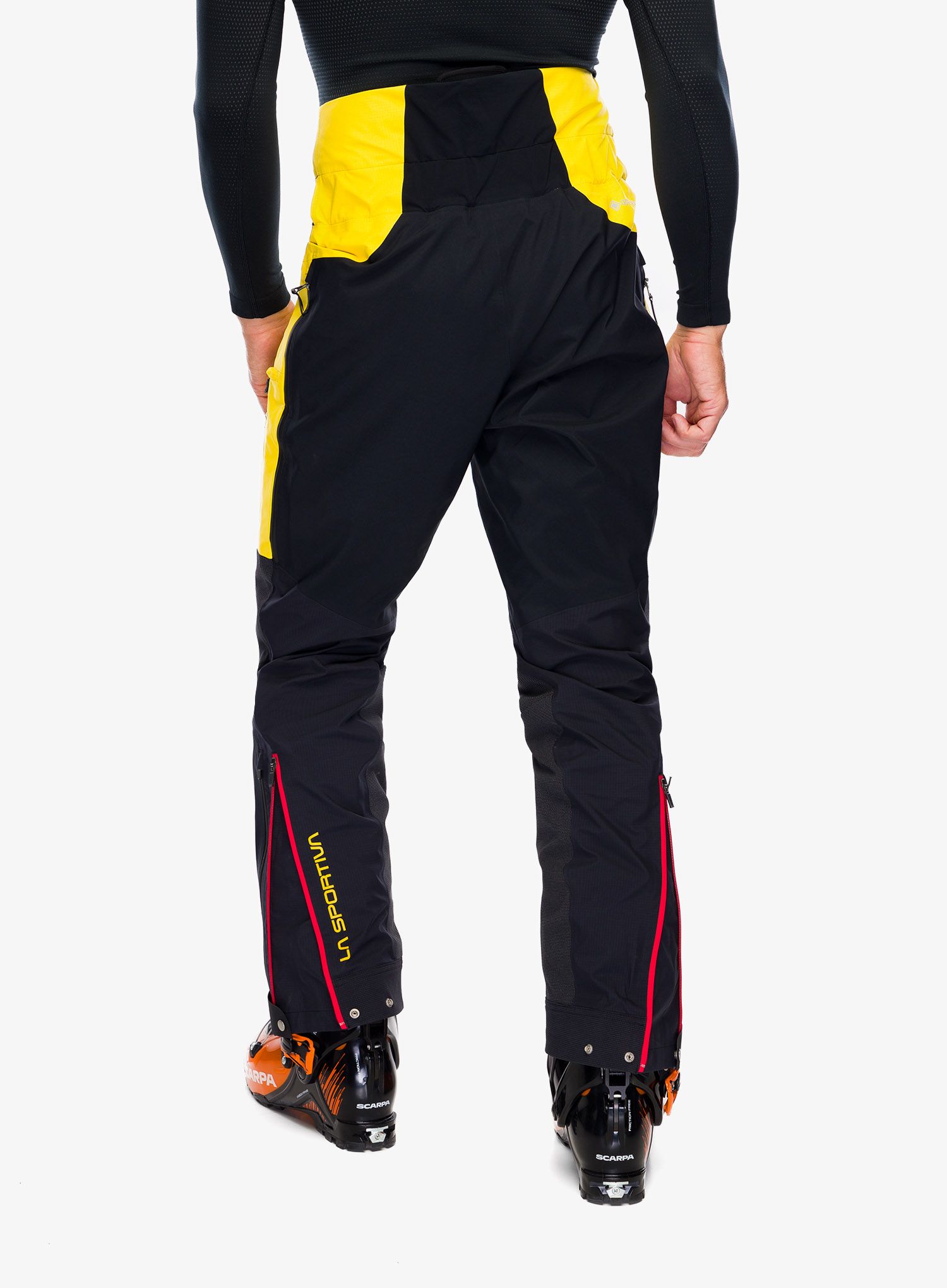 Nepremočljive hlače La Sportiva Supercouloir GTX Pro Pant - yellow/black