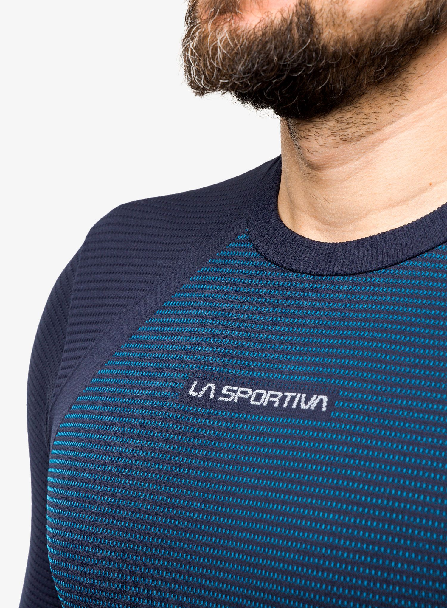 Termo flis jopa La Sportiva Synth Light Longsleeve - storm blue/electric blue