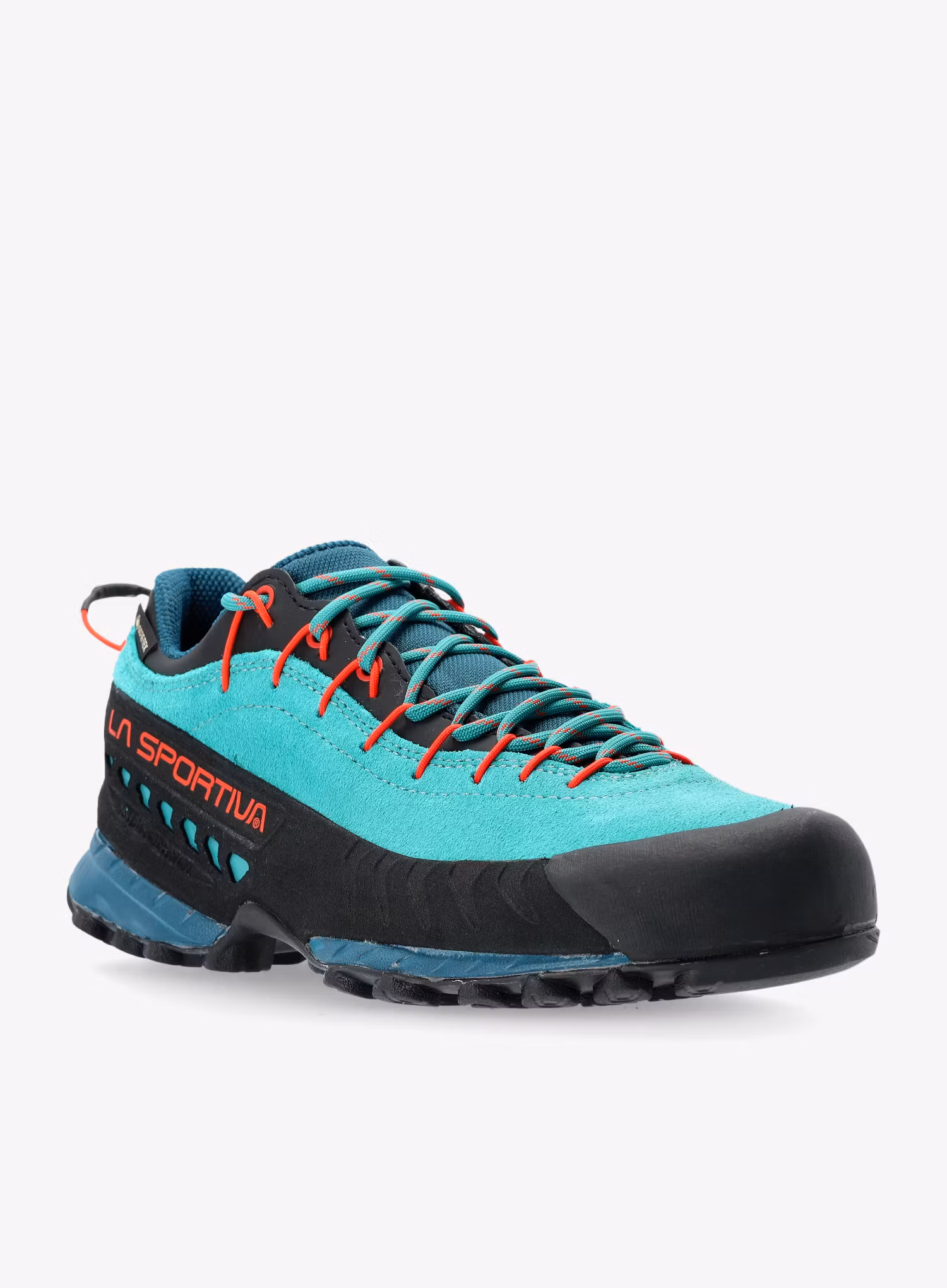 Ženski pristopni čevlji La Sportiva TX4 GTX - lagoon/cherry tomato