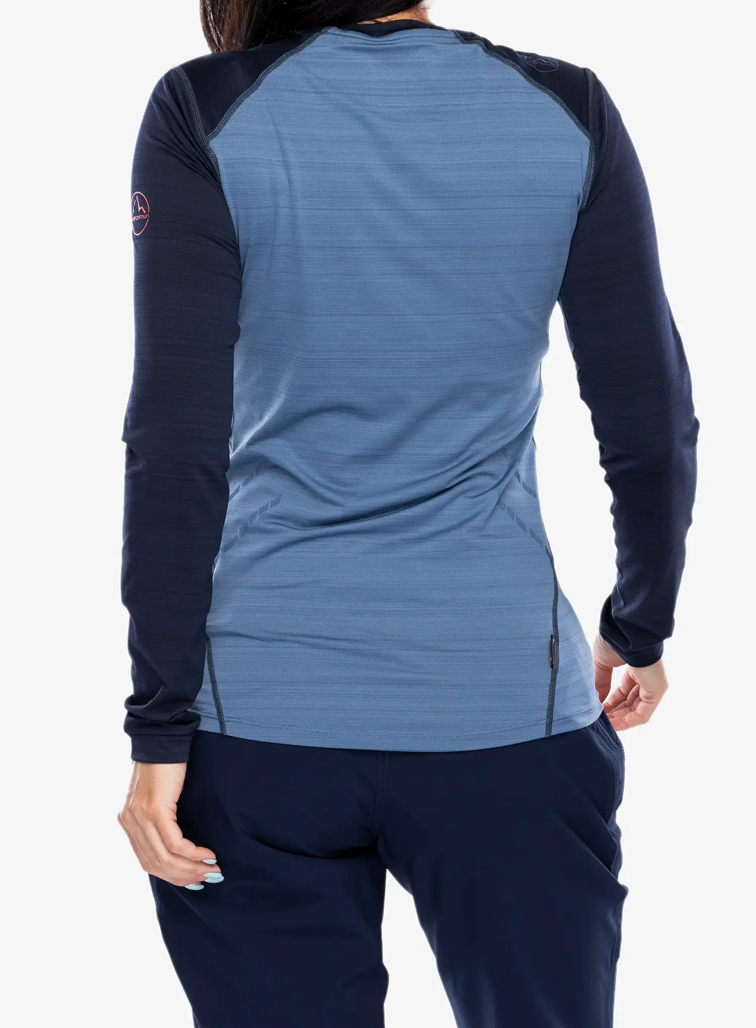 Ženska termo flis jopa La Sportiva Tour Long Sleeve - moonlight/deep sea