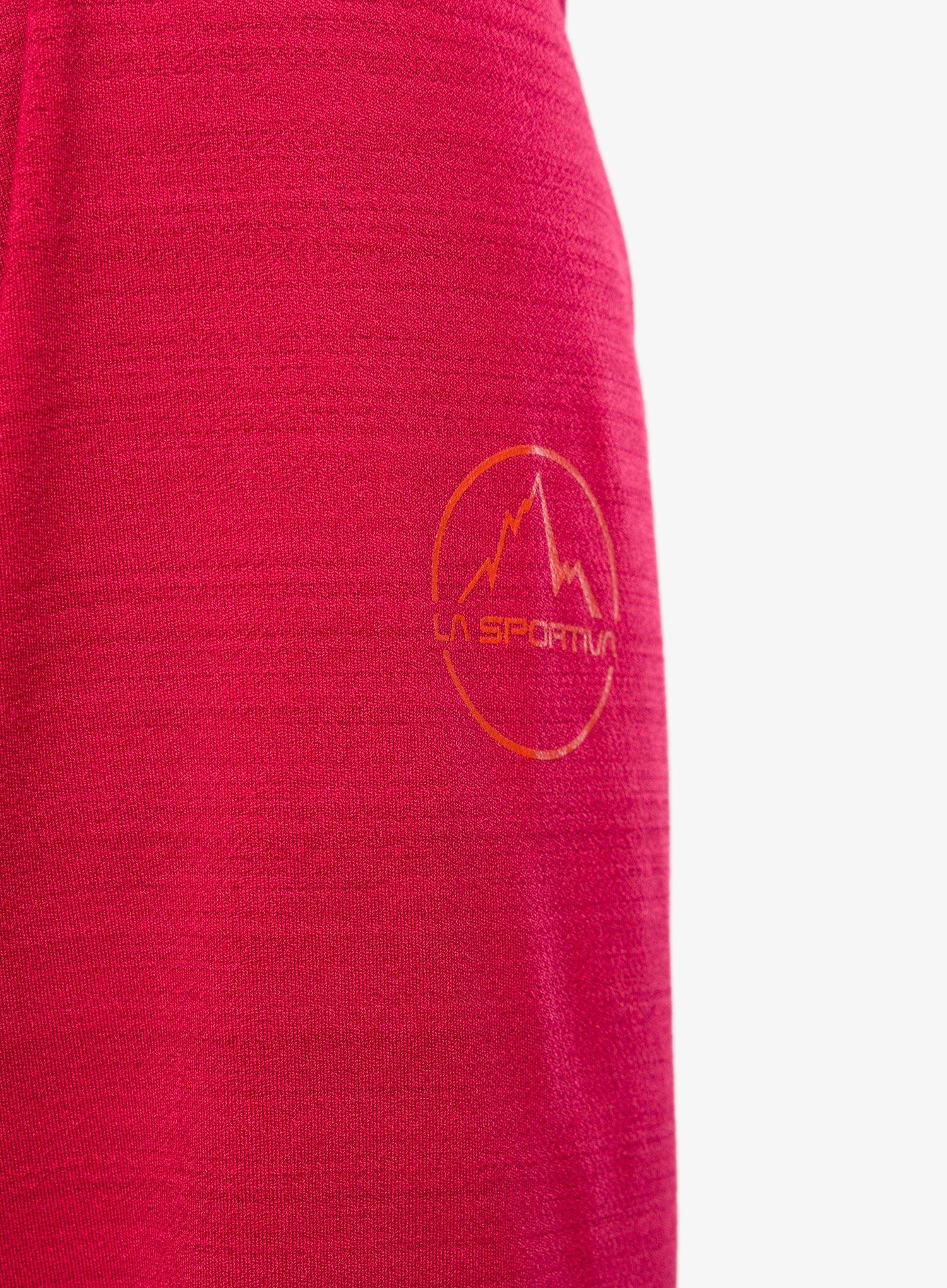 Ženska termo flis jopa La Sportiva Tour Long Sleeve - velvet/cherry tomato
