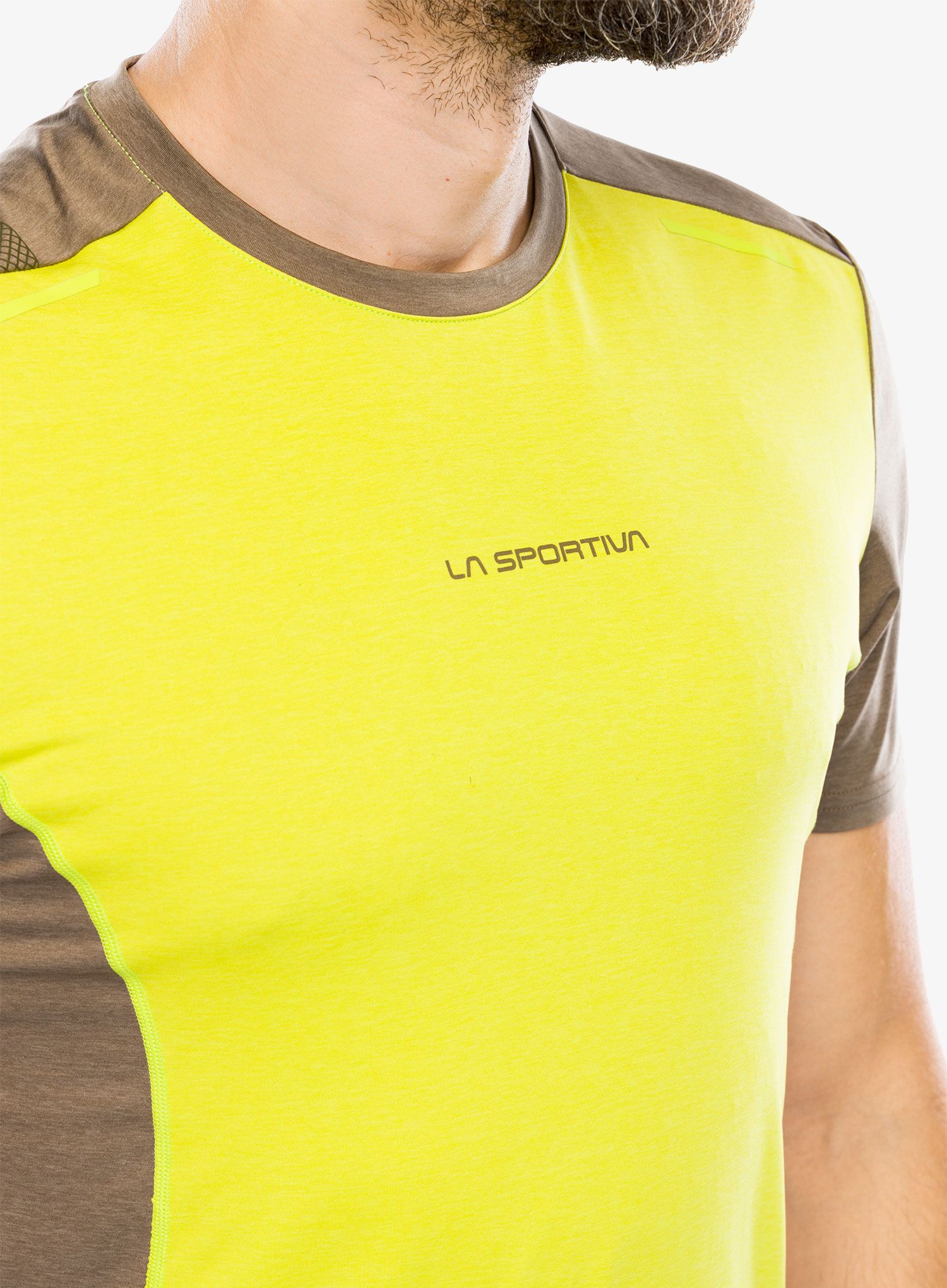 Majica za tek La Sportiva Tracer T-Shirt - lime punch/turtle