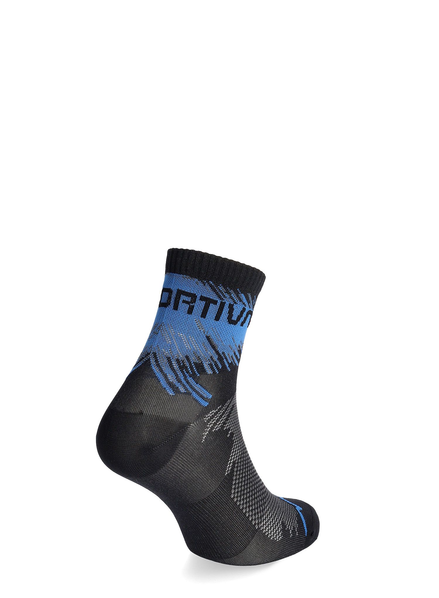 Tekaške nogavice La Sportiva Trail Running Socks - black/lagoon