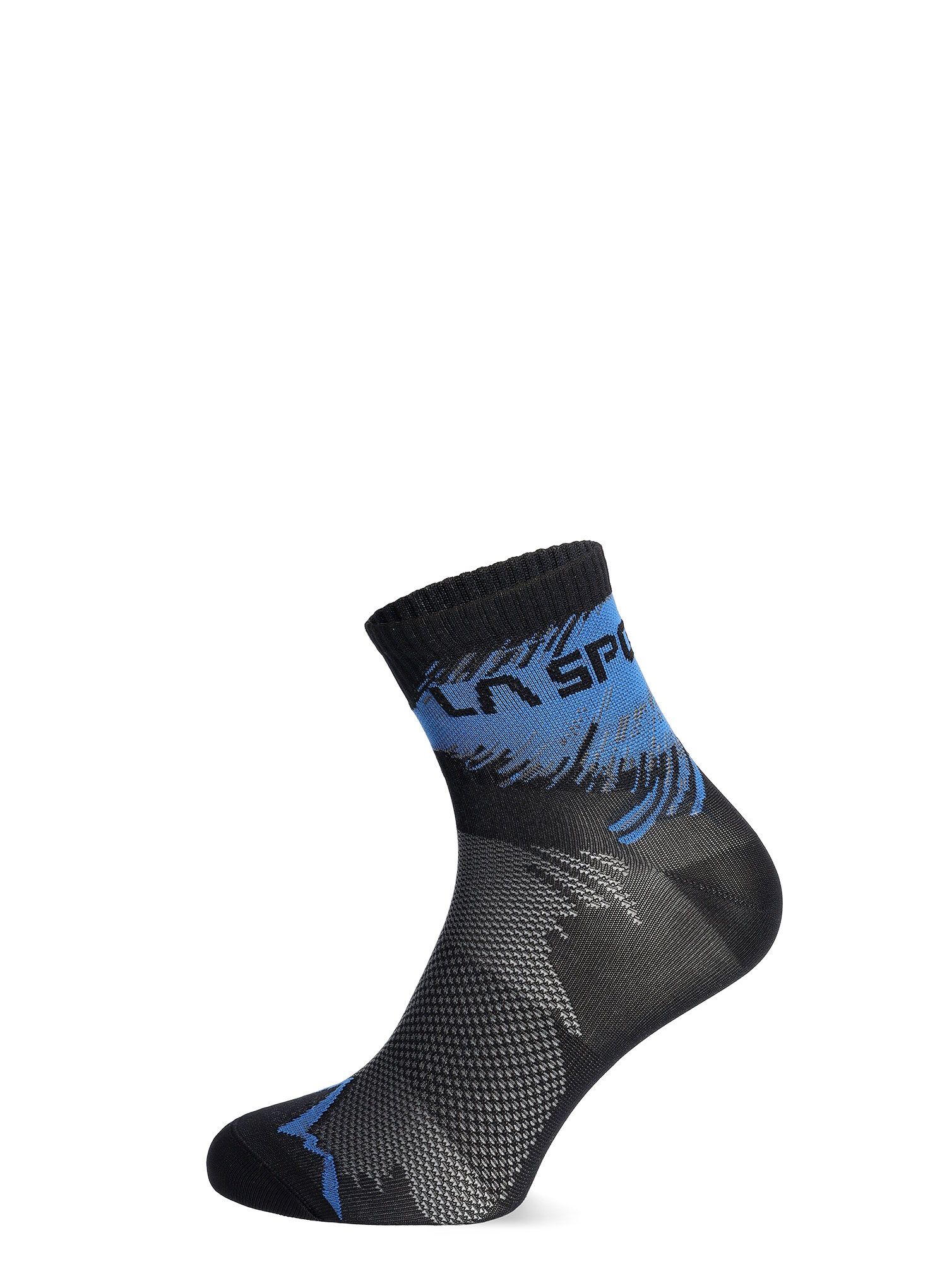 Tekaške nogavice La Sportiva Trail Running Socks - black/lagoon