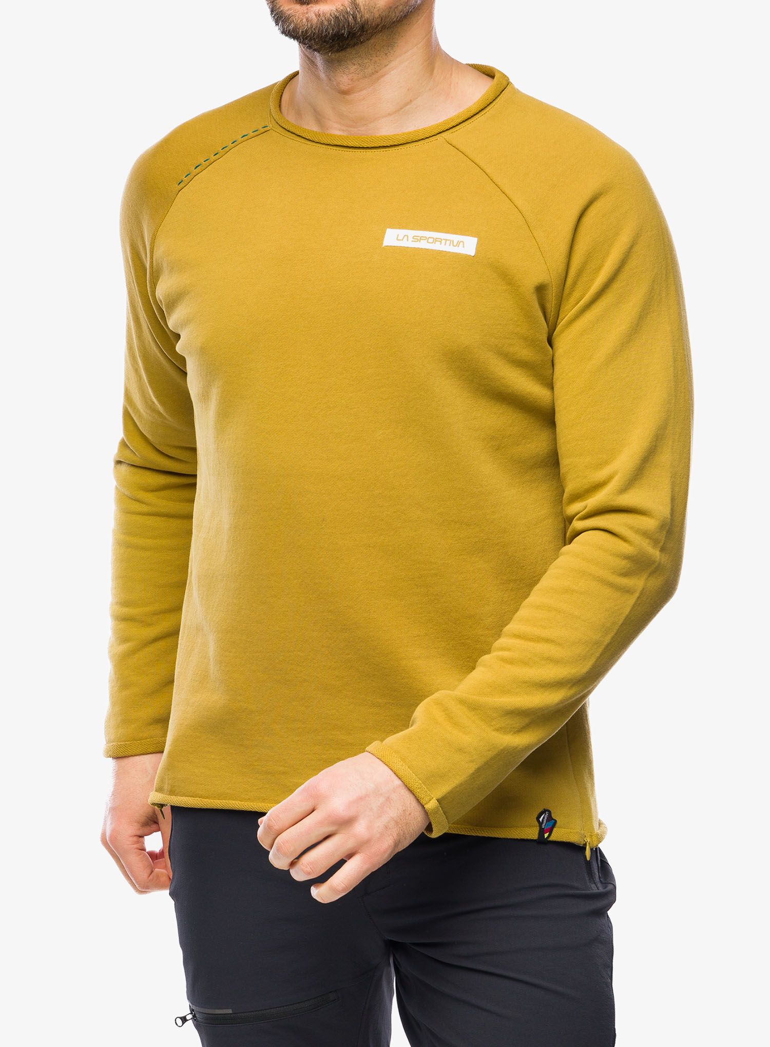 Majica z dolgimi rokavi La Sportiva Tufa Sweater - savana
