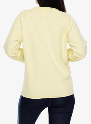 Ženska jopica La Sportiva Tufa Sweater - zest