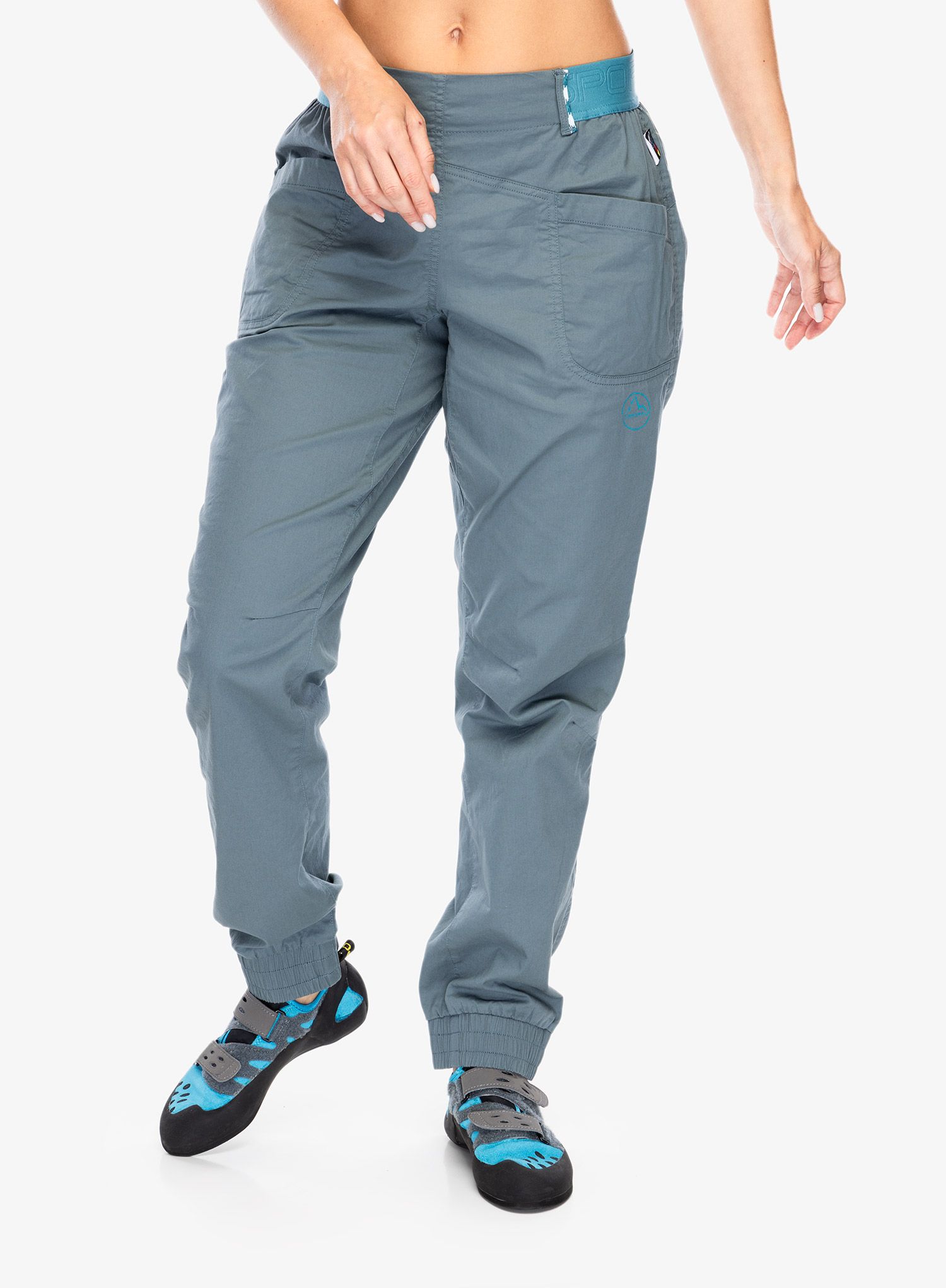 Ženske plezalne hlače La Sportiva Tundra Pant - slate