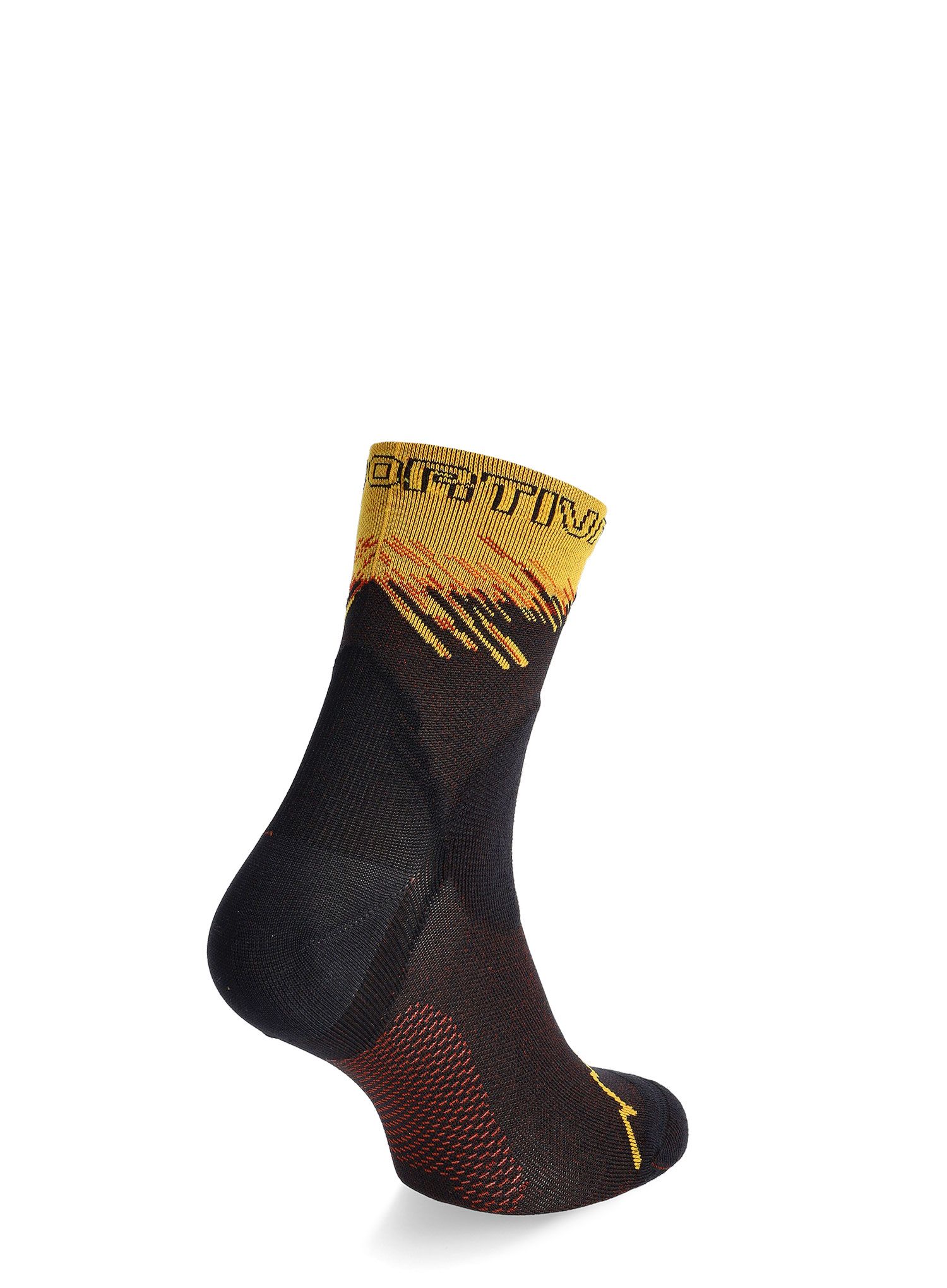 Tekaške nogavice La Sportiva Ultra Running Socks - black/yellow