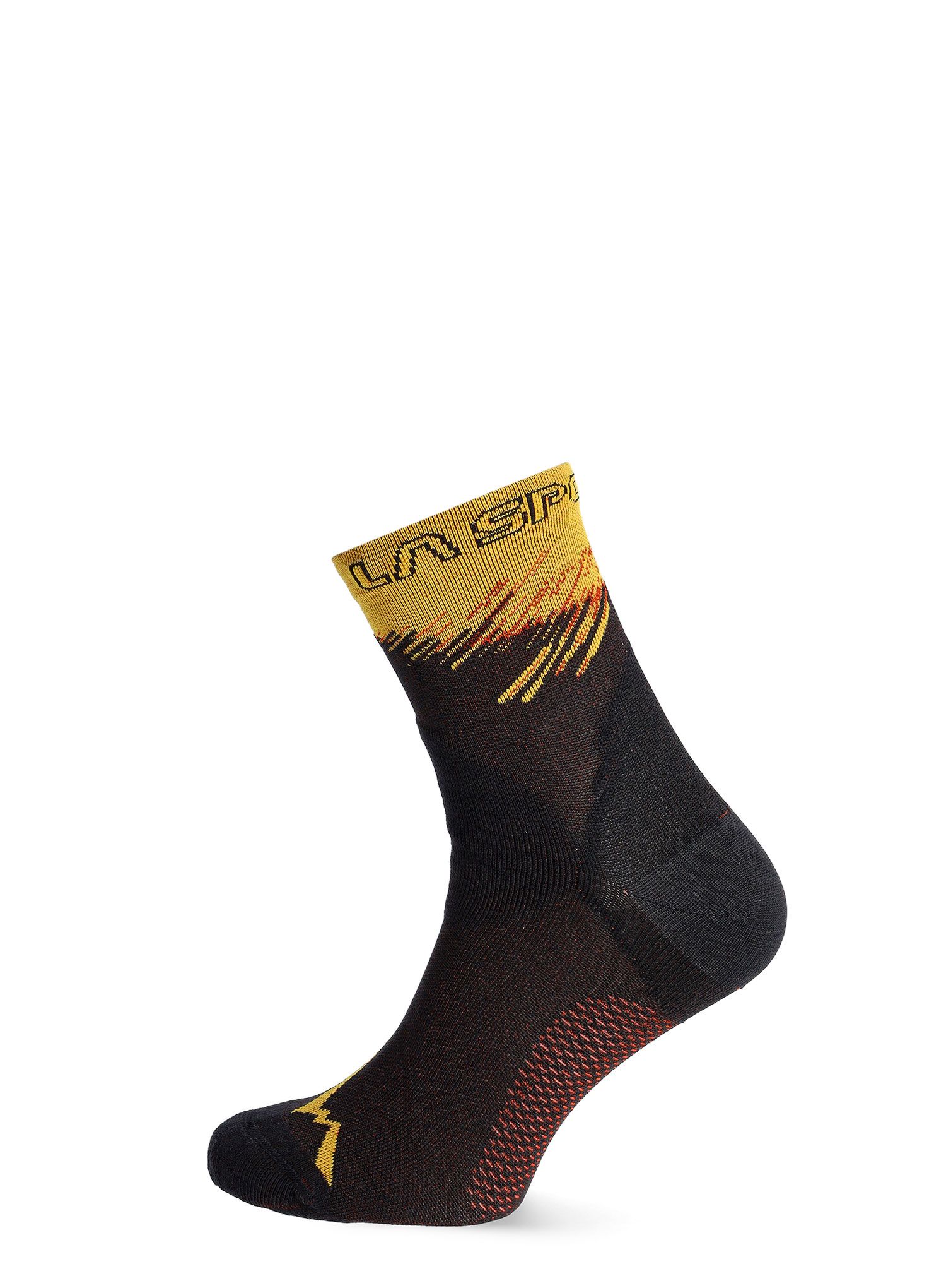 Tekaške nogavice La Sportiva Ultra Running Socks - black/yellow