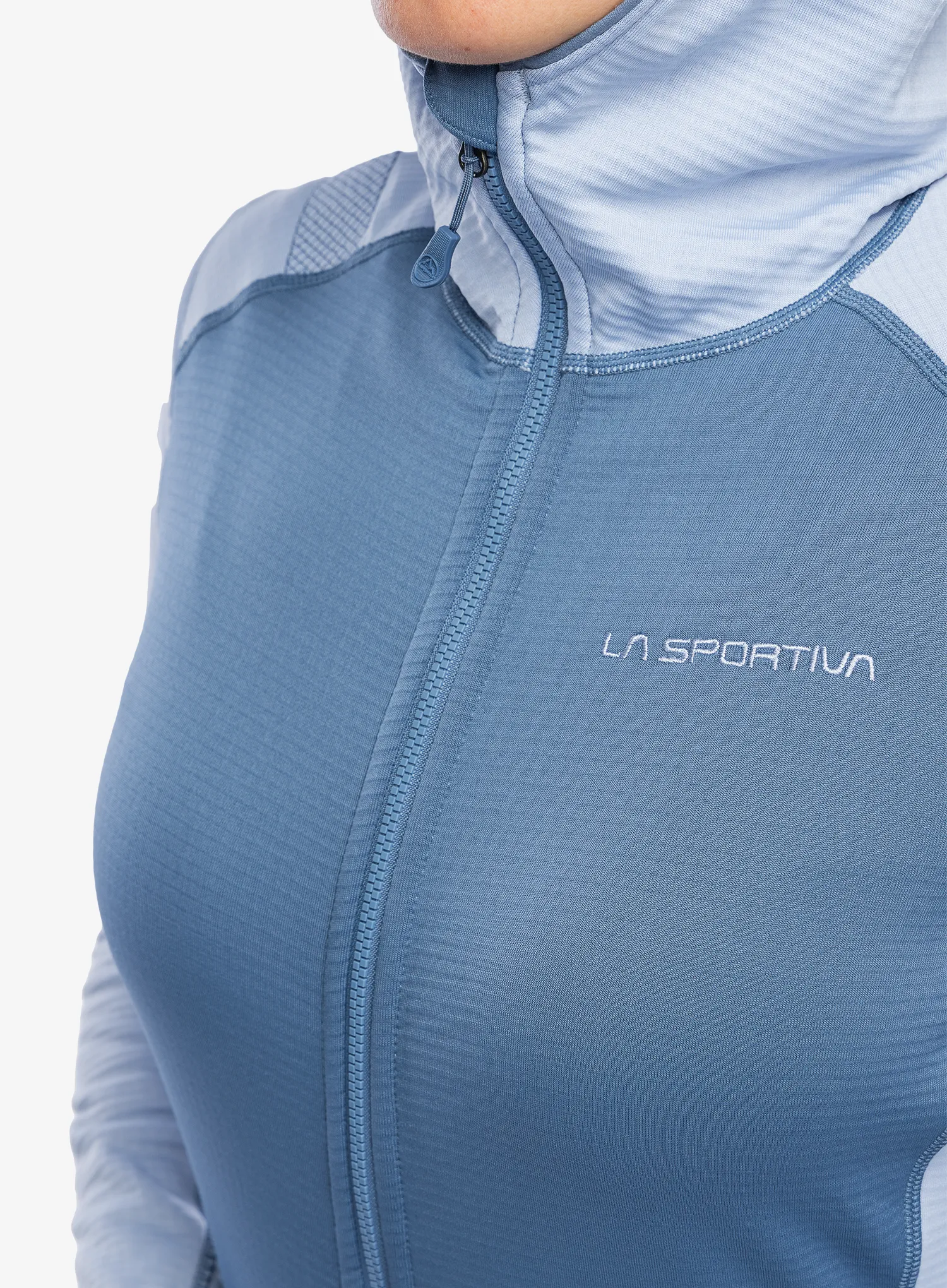Ženska jopa s kapuco La Sportiva Upendo Hoody - moonlight/stone blue