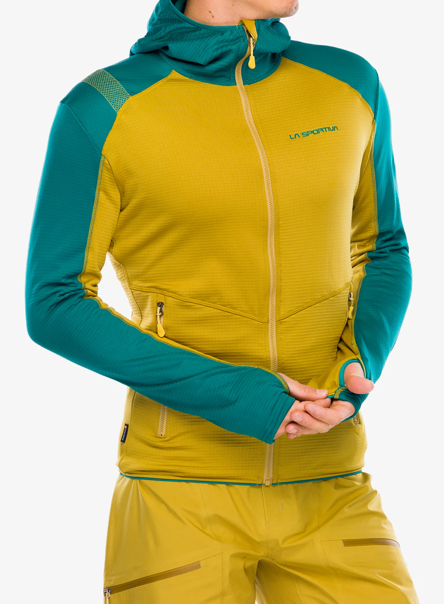 Jopica s kapuco La Sportiva Upendo Hoody - savana/everglade