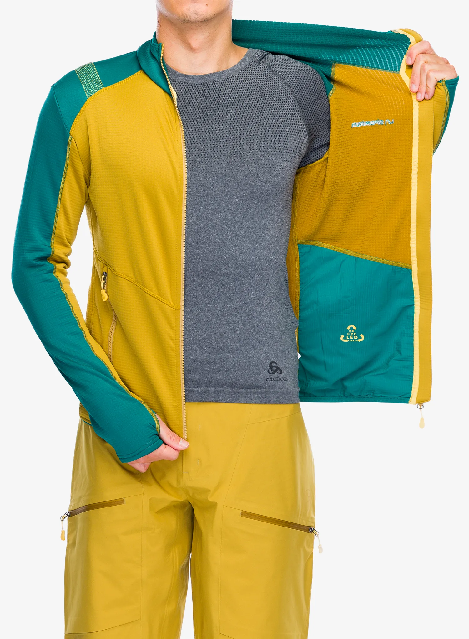 Jopica s kapuco La Sportiva Upendo Hoody - savana/everglade