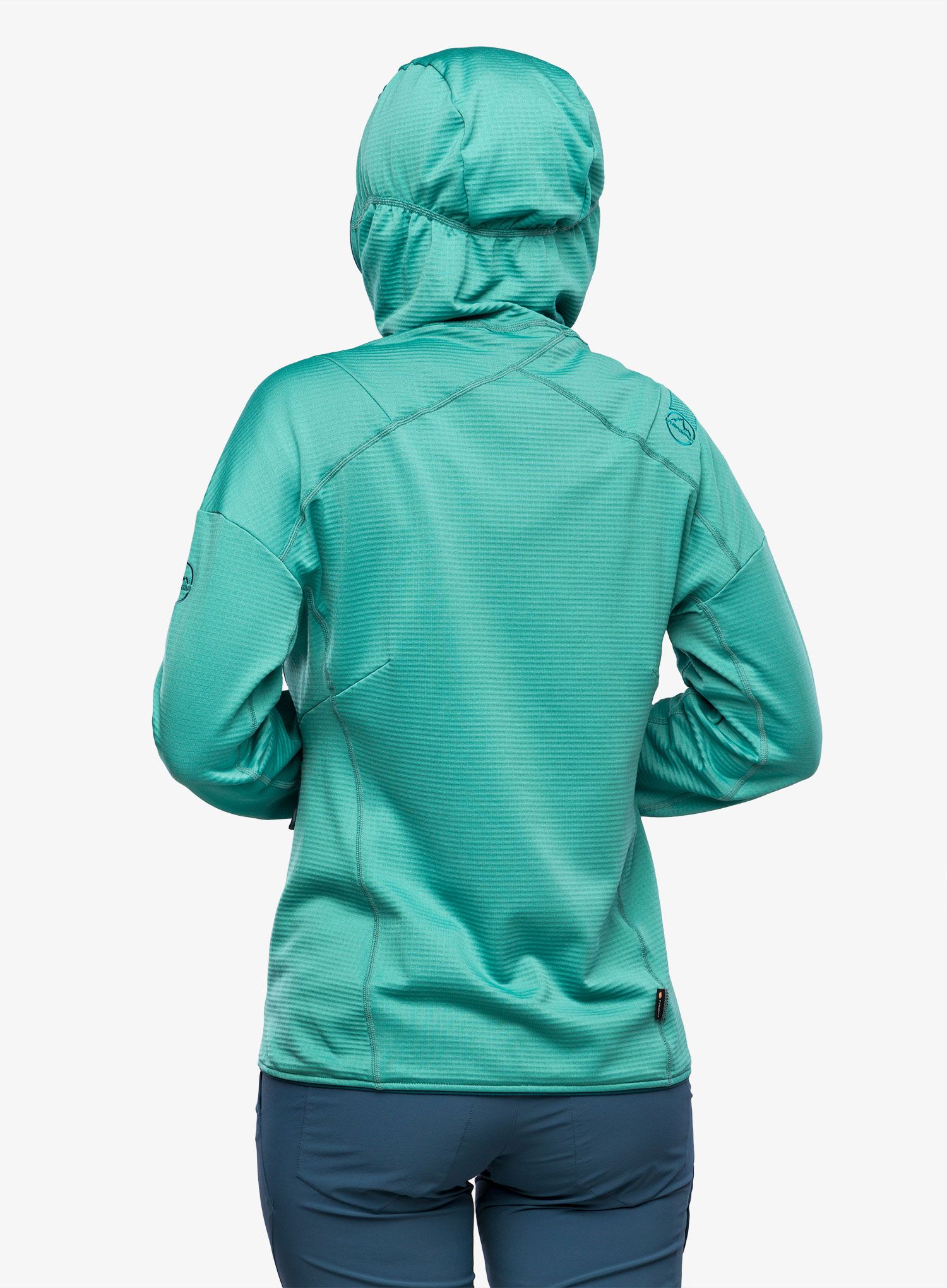 Ženska jopa s kapuco La Sportiva Upendo Hoody - lagoon/storm blue