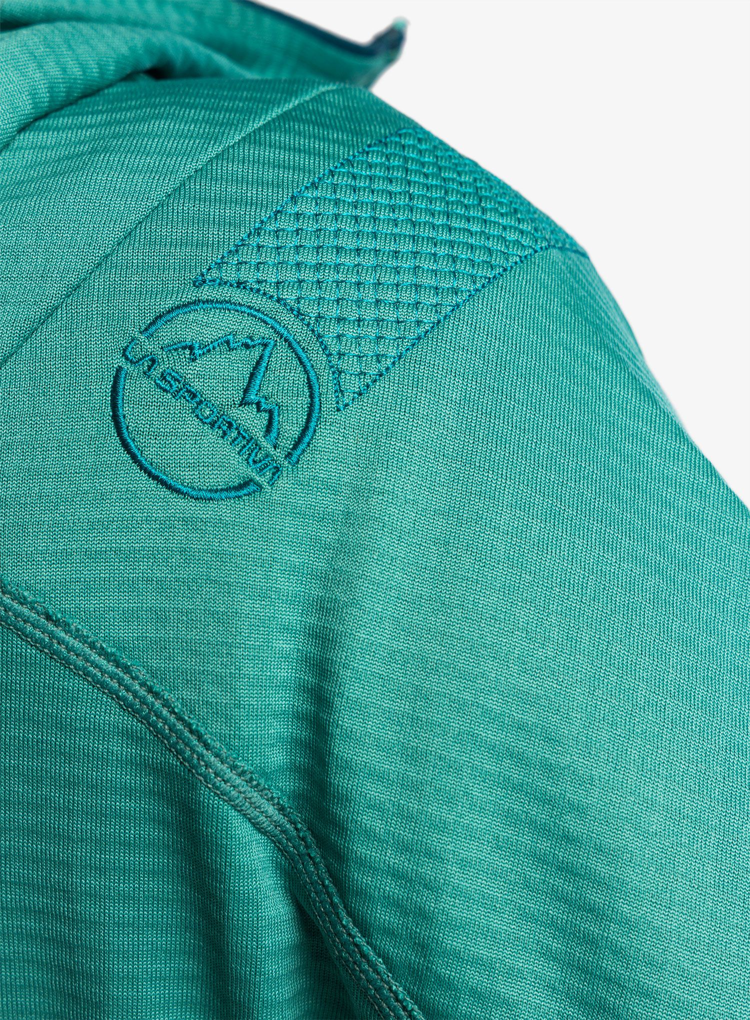 Ženska jopa s kapuco La Sportiva Upendo Hoody - lagoon/storm blue