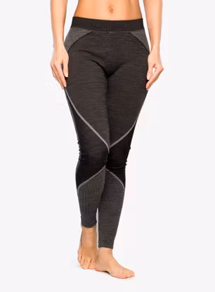 Ženske termo pajkice La Sportiva Wool70 Tech Pants - carbon/cloud