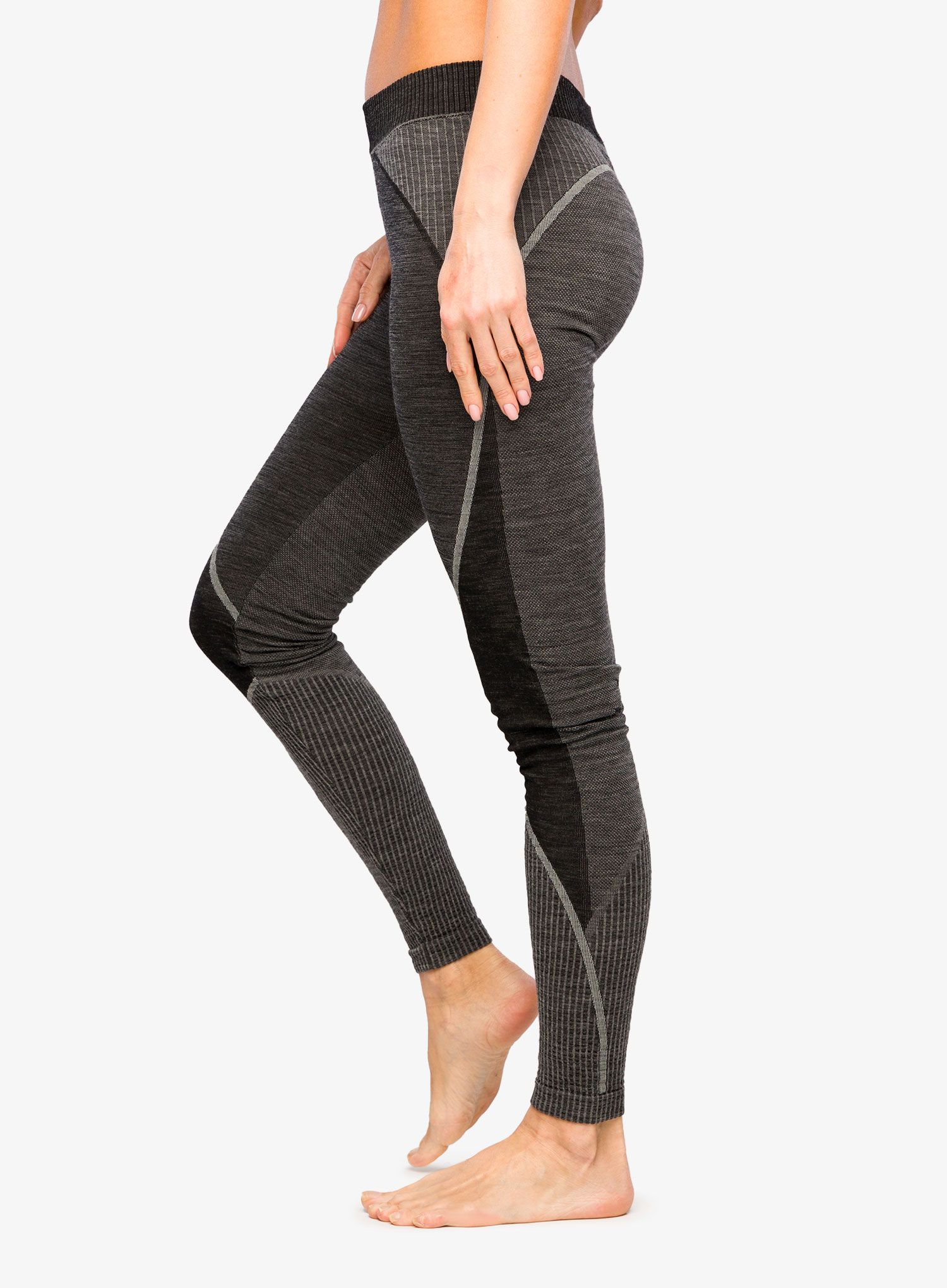 Ženske termo pajkice La Sportiva Wool70 Tech Pants - carbon/cloud